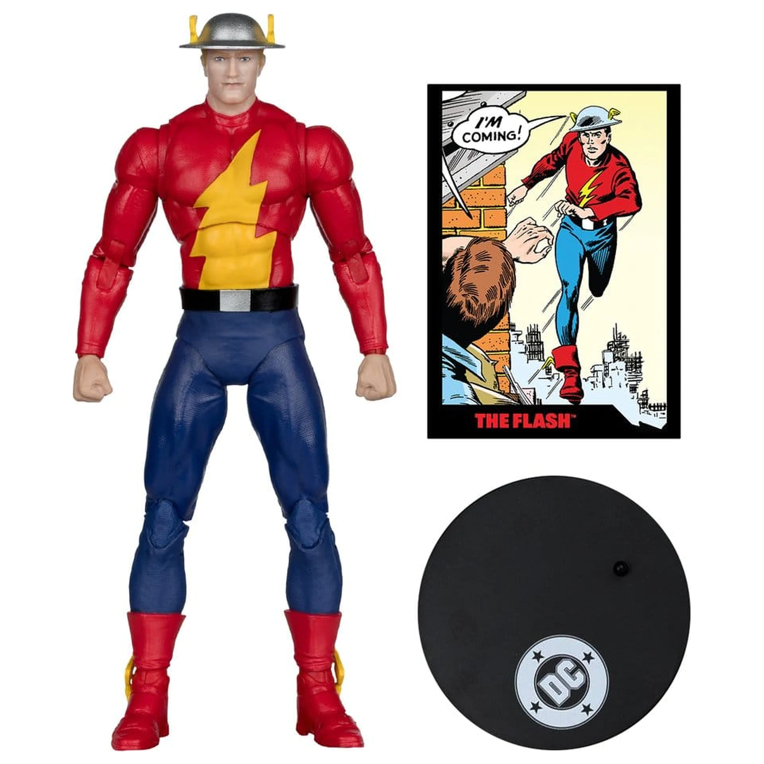 DC Direct Page Punchers akcijska figura The Flash Jay Garrick (The Flash #123) (Red Platinum Edition) 18 cm fotografija izdelka
