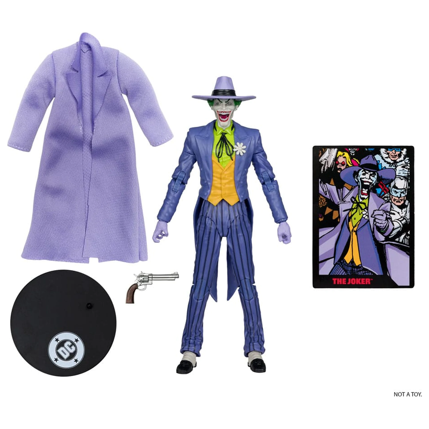 DC Direct Page Punchers akcijska figura The Joker (Crisis on Infinite Earths) 18 cm fotografija izdelka