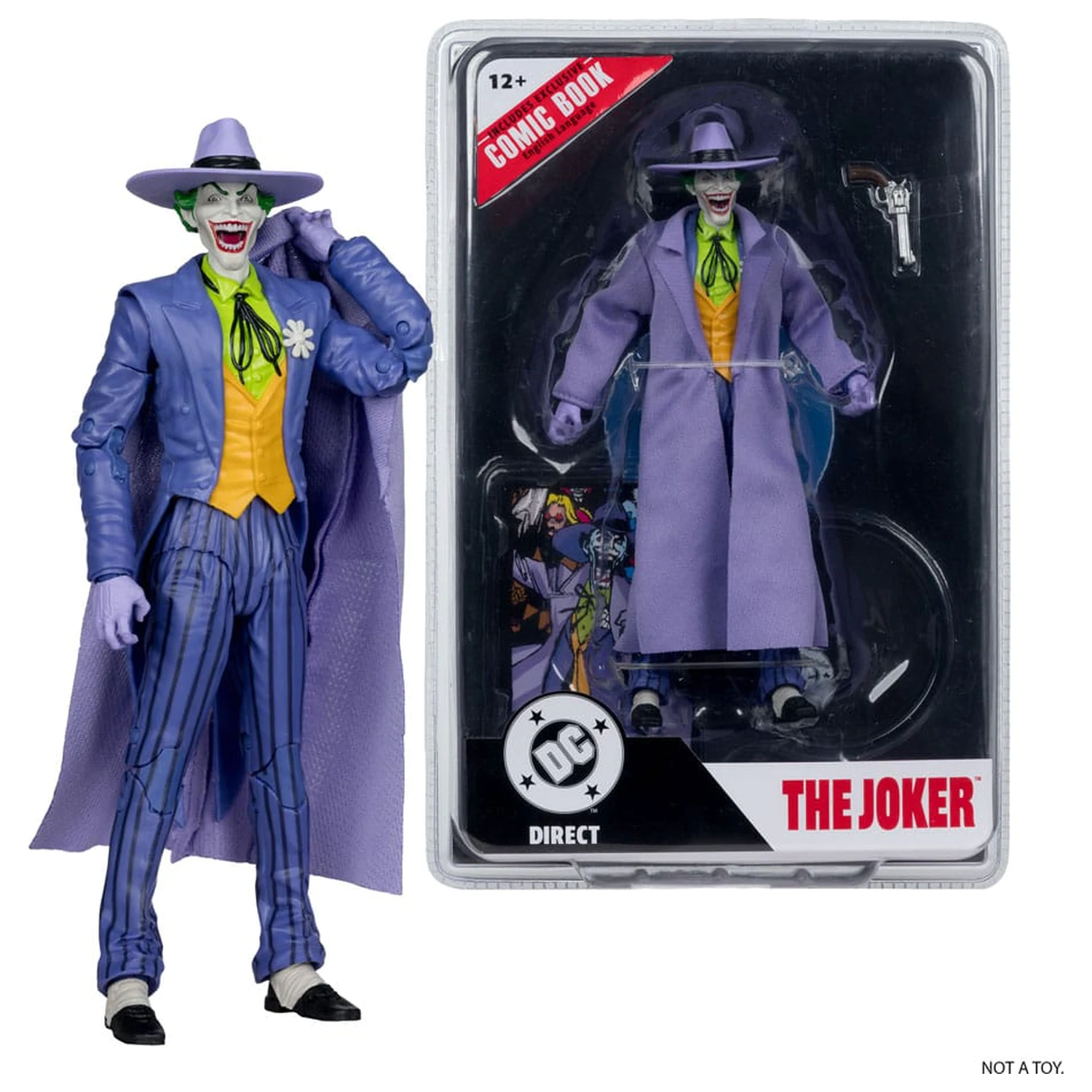 DC Direct Page Punchers akcijska figura The Joker (Crisis on Infinite Earths) 18 cm fotografija izdelka