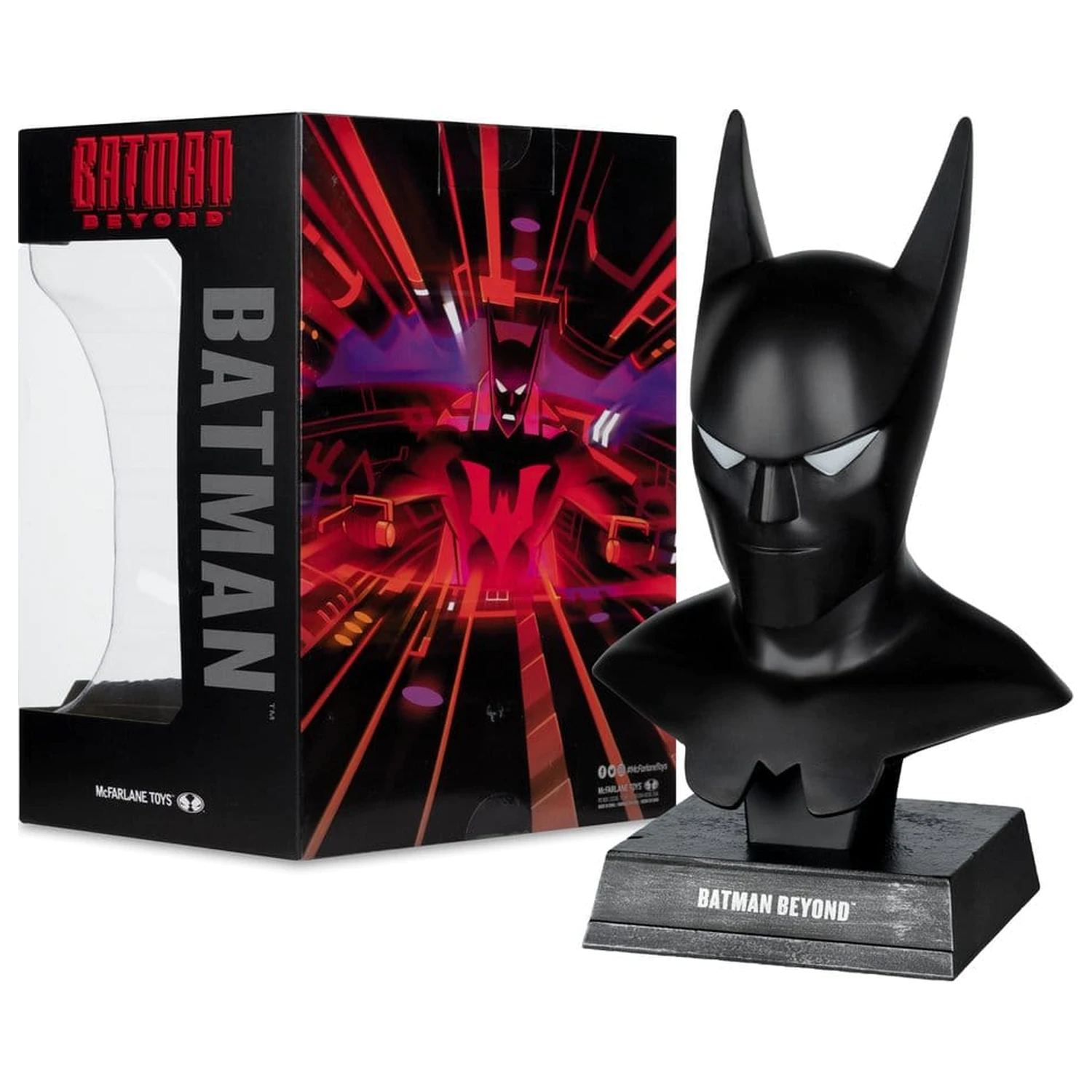DC Direct Prop Replika 1/3 Batman Cowl (Batman Beyond Animated) 18 cm fotografija izdelka