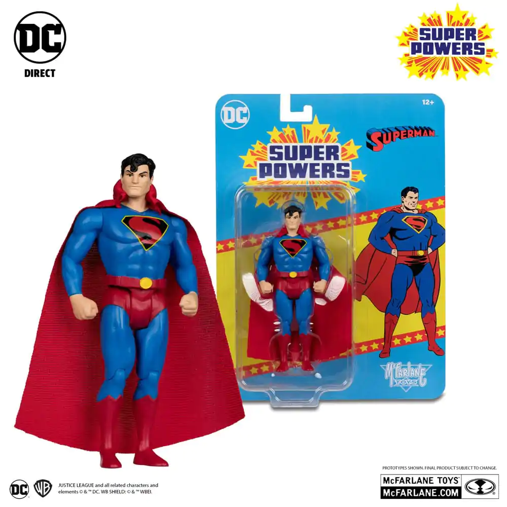 DC Direct Super Powers akcijska figura Superman (Fleischer Variant) 13 cm fotografija izdelka