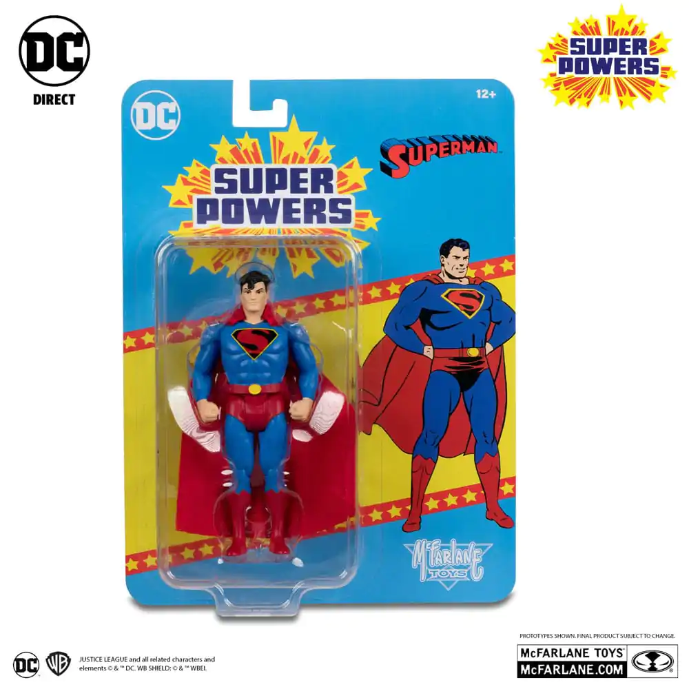 DC Direct Super Powers akcijska figura Superman (Fleischer Variant) 13 cm fotografija izdelka