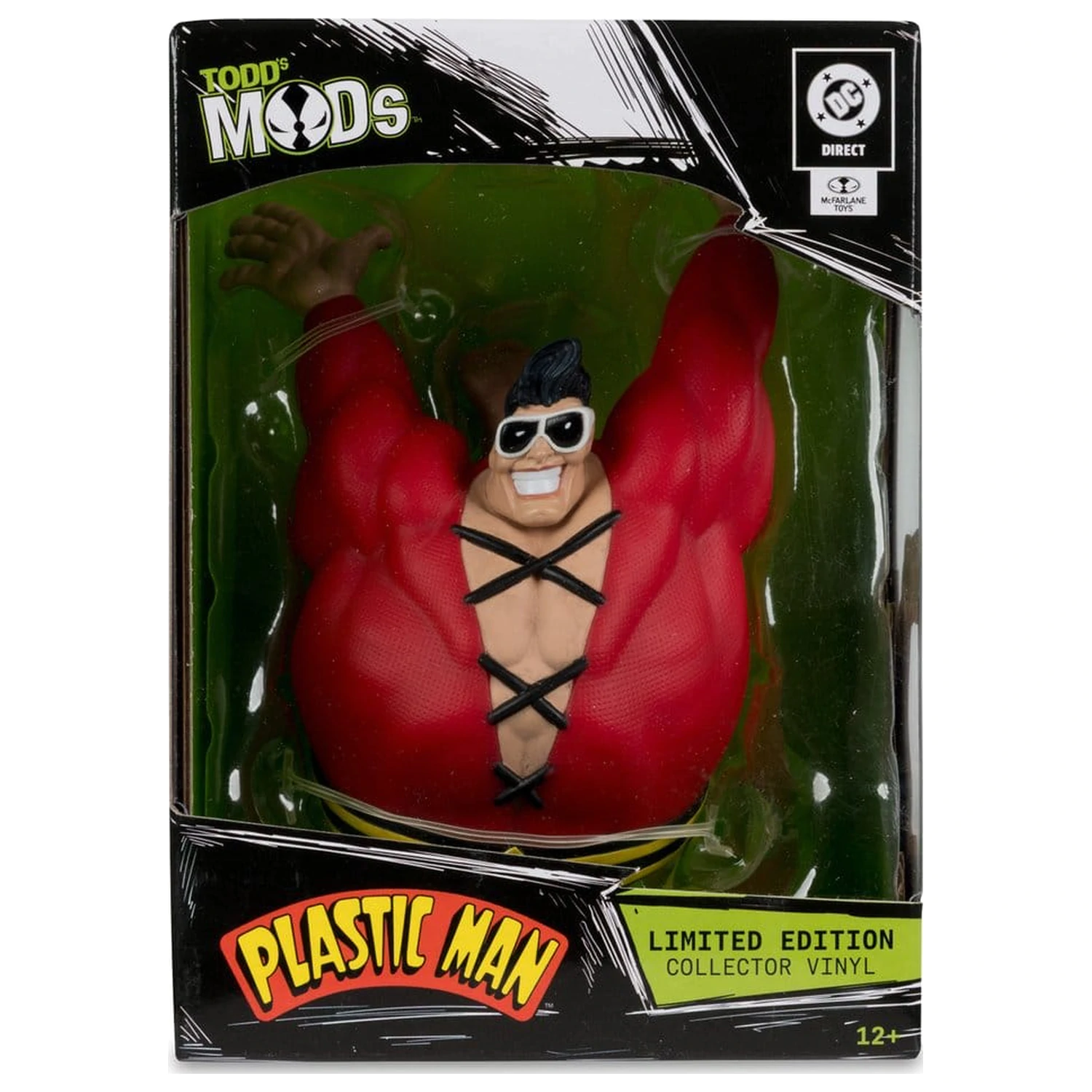 DC Direct Todd's Mods vinilna figura Plastic Man 10 cm (Limited Edition) fotografija izdelka
