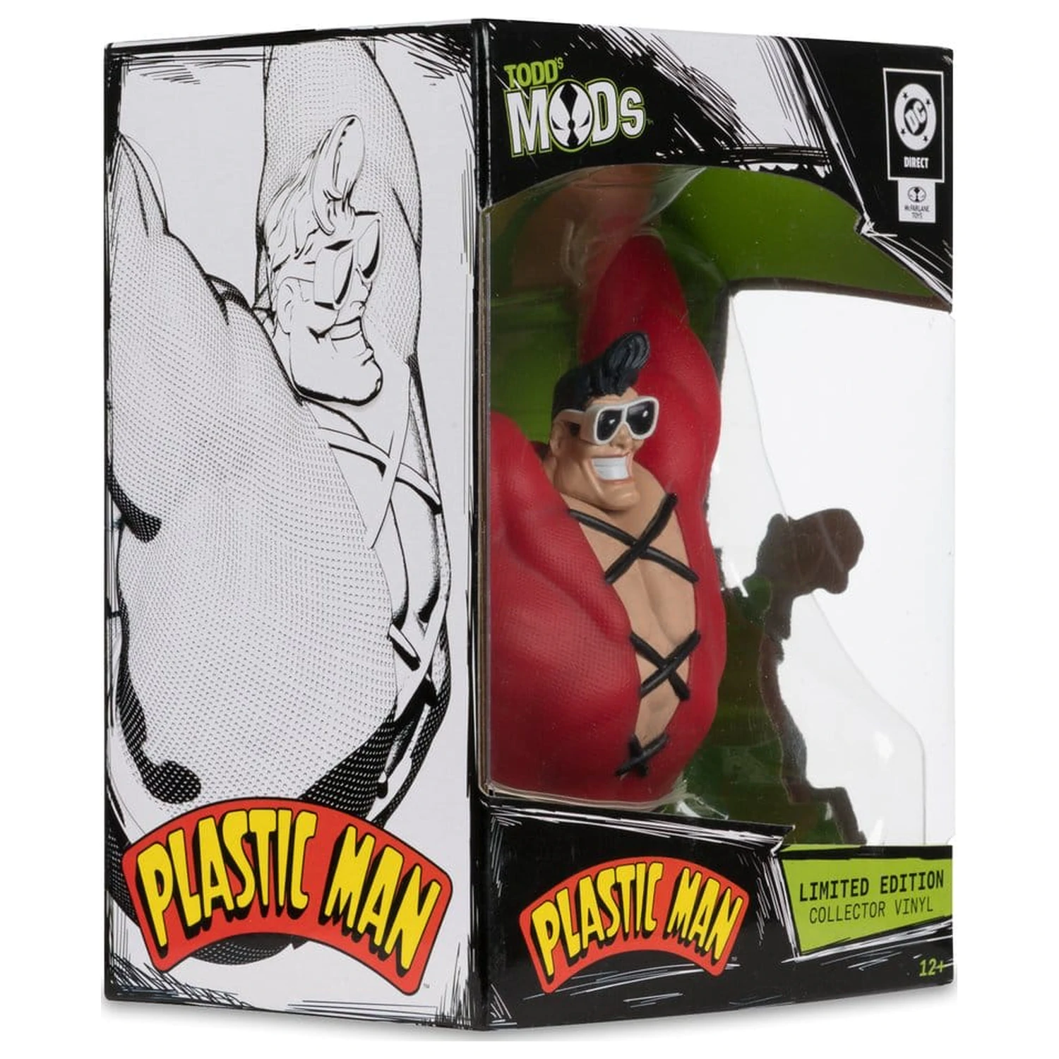 DC Direct Todd's Mods vinilna figura Plastic Man 10 cm (Limited Edition) fotografija izdelka