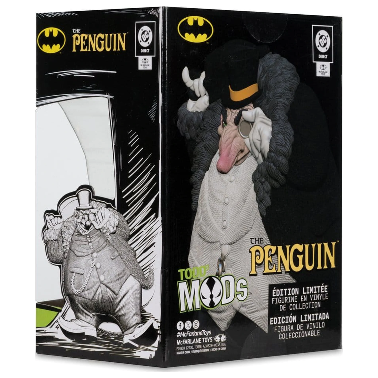 DC Direct Todd's Mods Vinilna figura The Penguin 9 cm (Limited Edition) fotografija izdelka