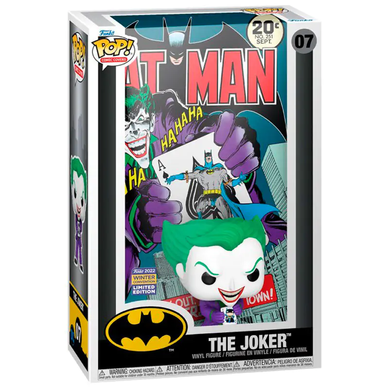 DC POP! Comic Cover Vinilna Figura Joker – Back in Town fotografija izdelka