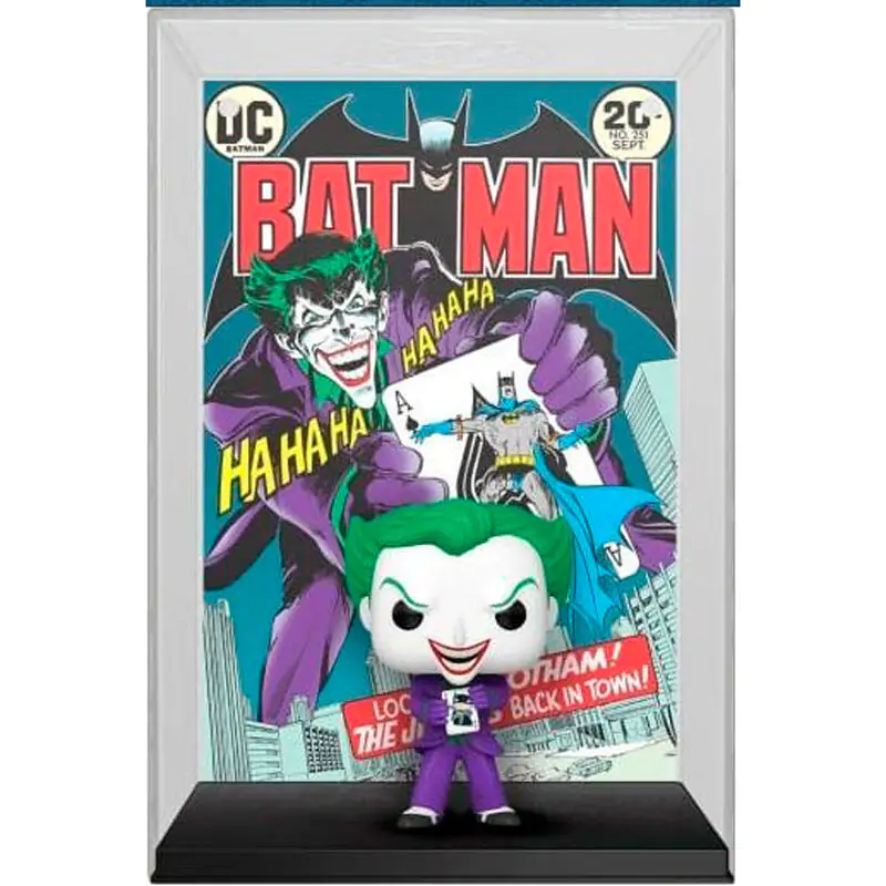 DC POP! Comic Cover Vinilna Figura Joker – Back in Town fotografija izdelka