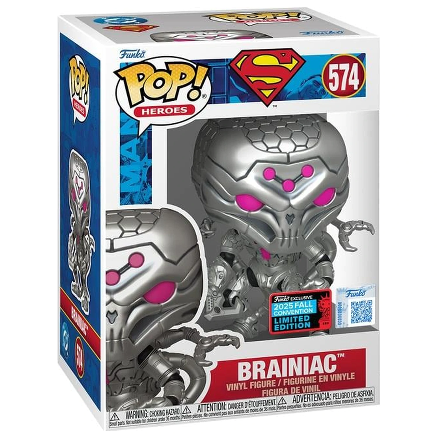 DC Funko POP figura Brainiac (Metallic) fotografija izdelka