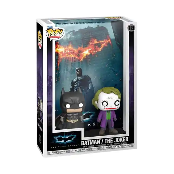 DC POP! Filmski plakat & Figura The Dark Knight 9 cm fotografija izdelka