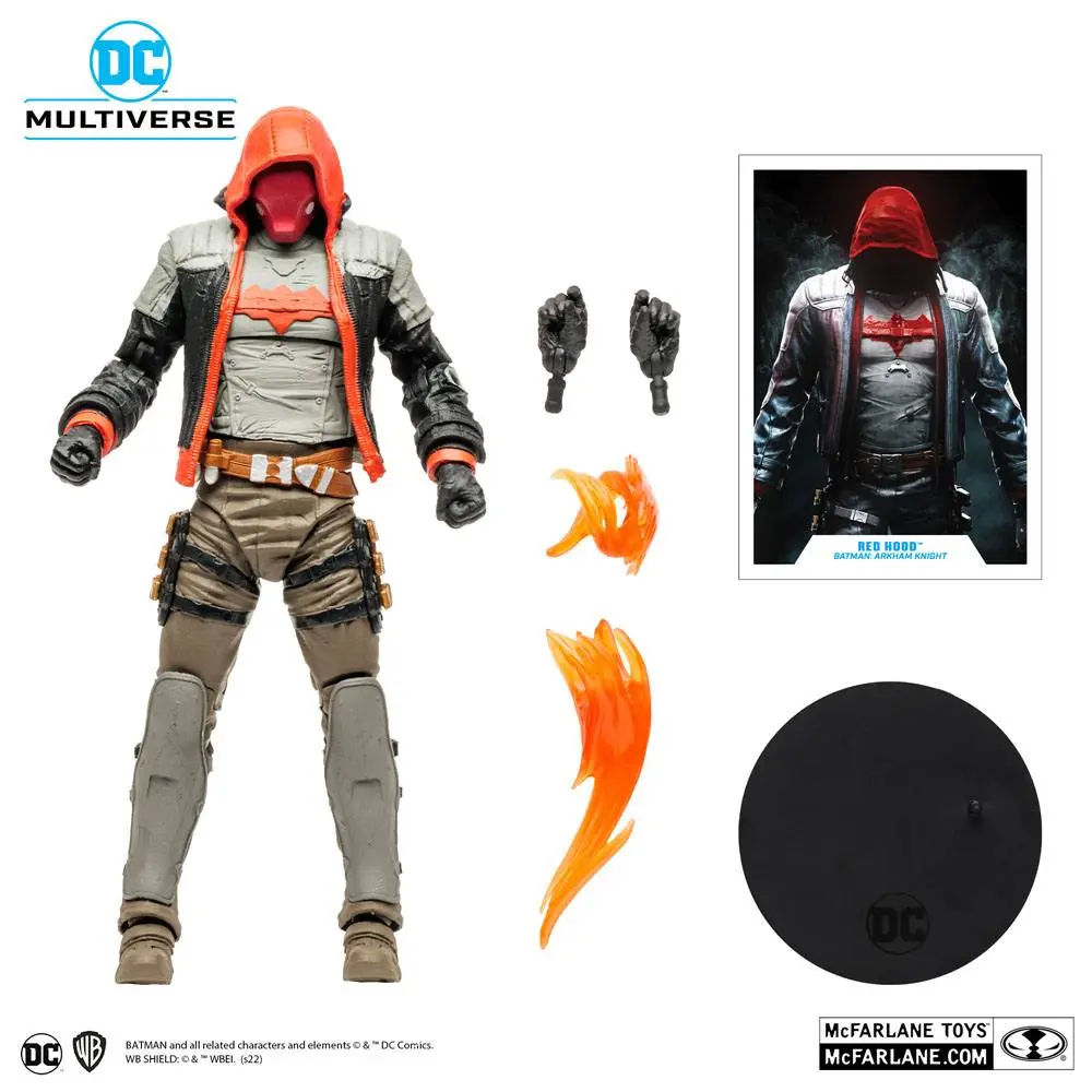 DC Gaming akcijska figura Red Hood (Batman: Arkham Knight) 18 cm fotografija izdelka
