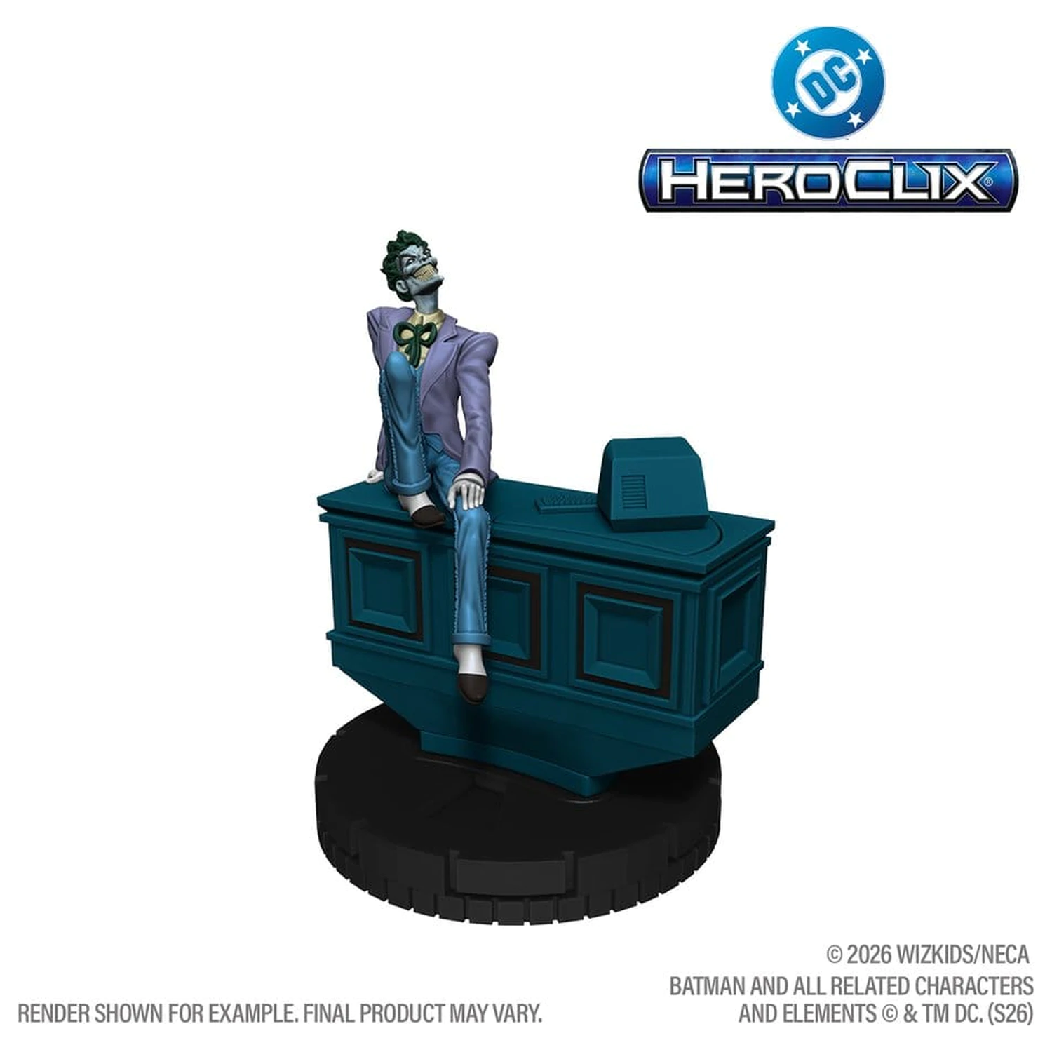 DC HeroClix SwitchClix Minifigure s podstavkom The Long Halloween Team Base 23 cm fotografija izdelka
