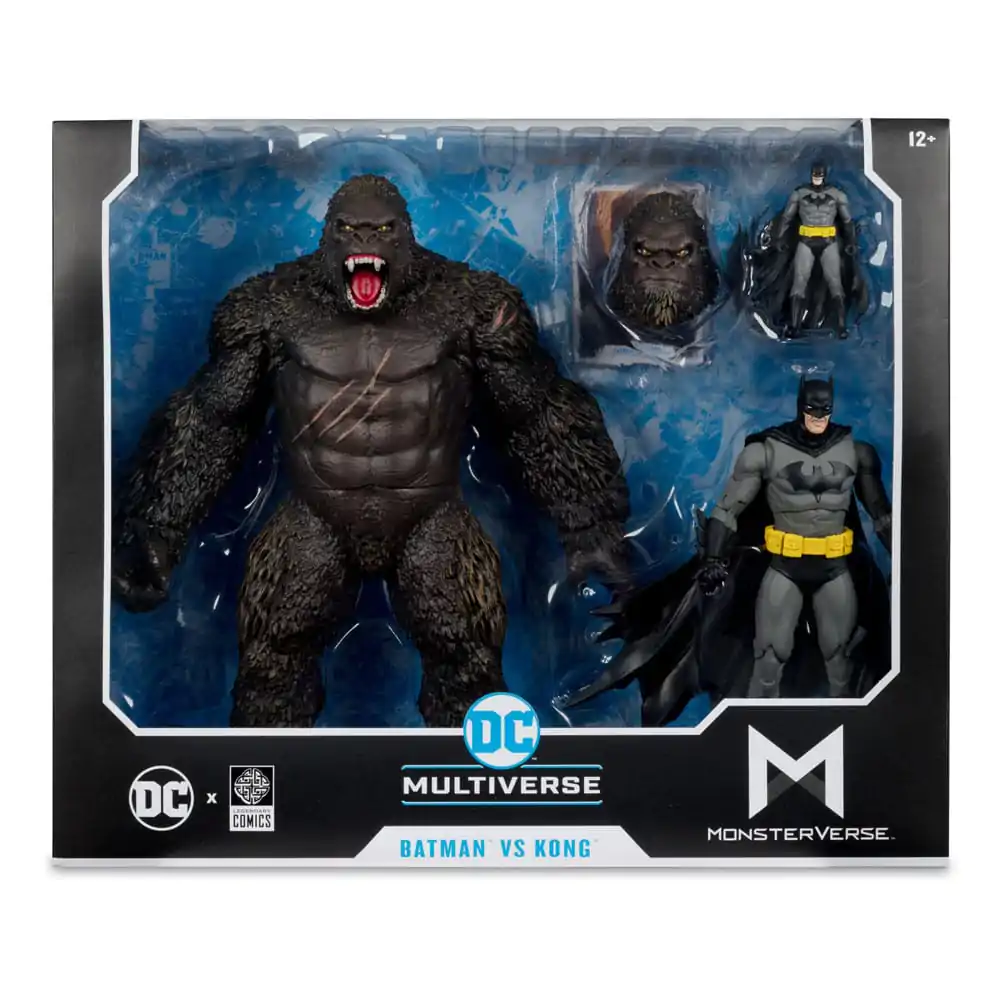 DC Justice League Monsterverse DC Multiverse akcijske figure 2-Pack Batman & Kong 29 cm fotografija izdelka