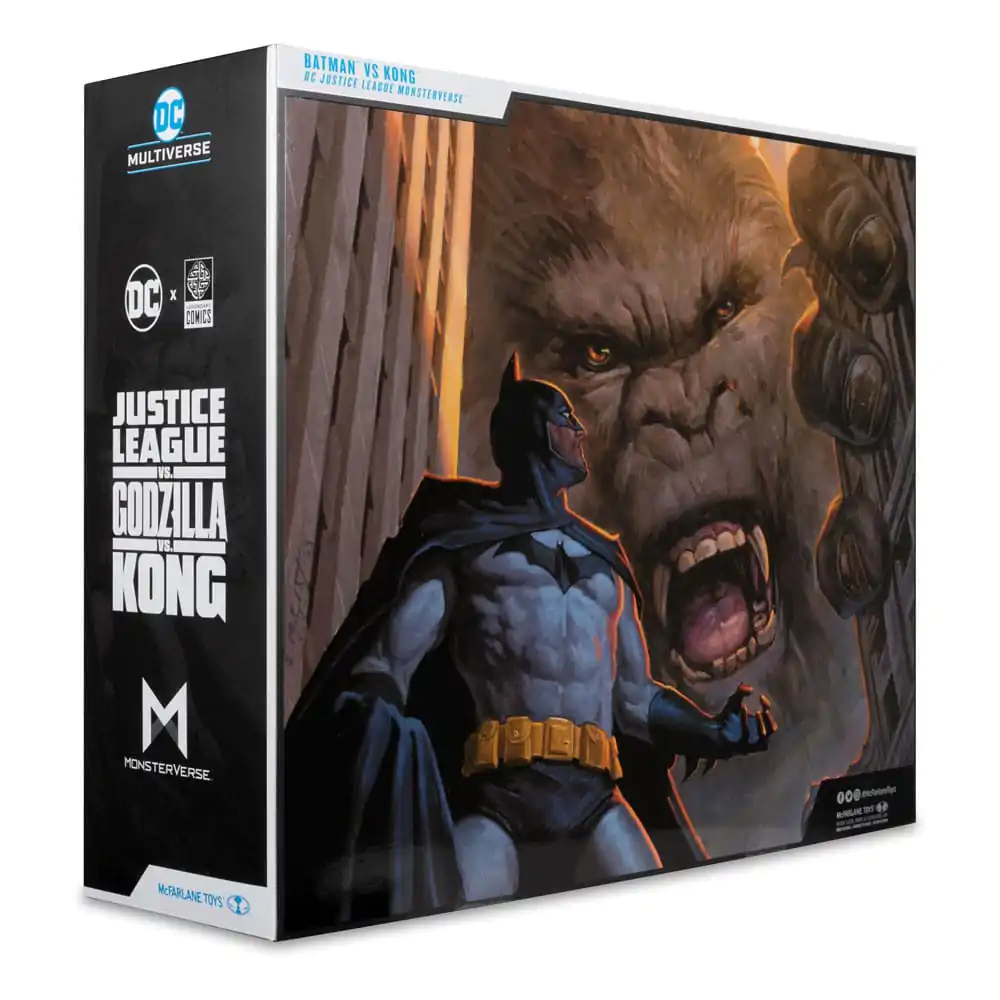 DC Justice League Monsterverse DC Multiverse akcijske figure 2-Pack Batman & Kong 29 cm fotografija izdelka