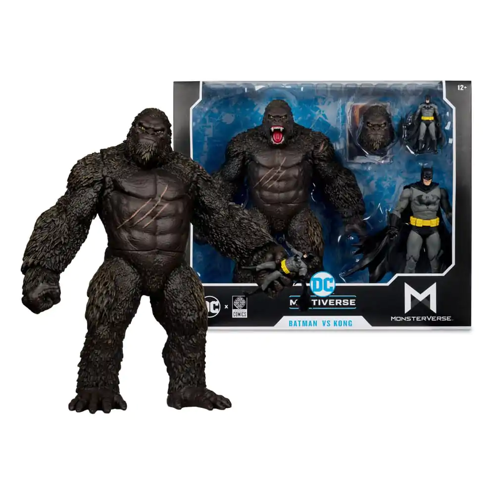 DC Justice League Monsterverse DC Multiverse akcijske figure 2-Pack Batman & Kong 29 cm fotografija izdelka