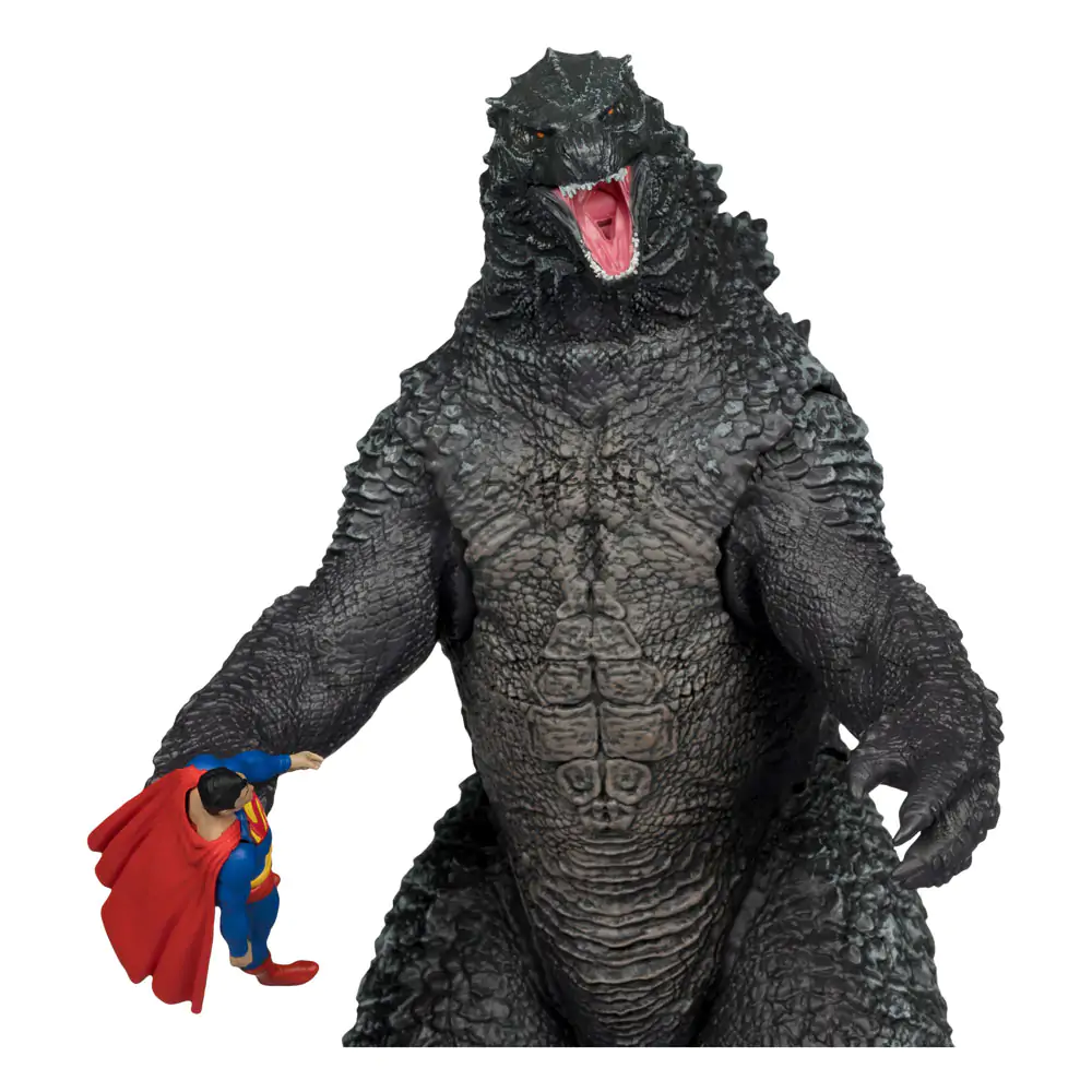 DC Justice League Monsterverse DC Multiverse akcijske figure, set 2 figur Superman Vs. Godzilla 30 cm fotografija izdelka
