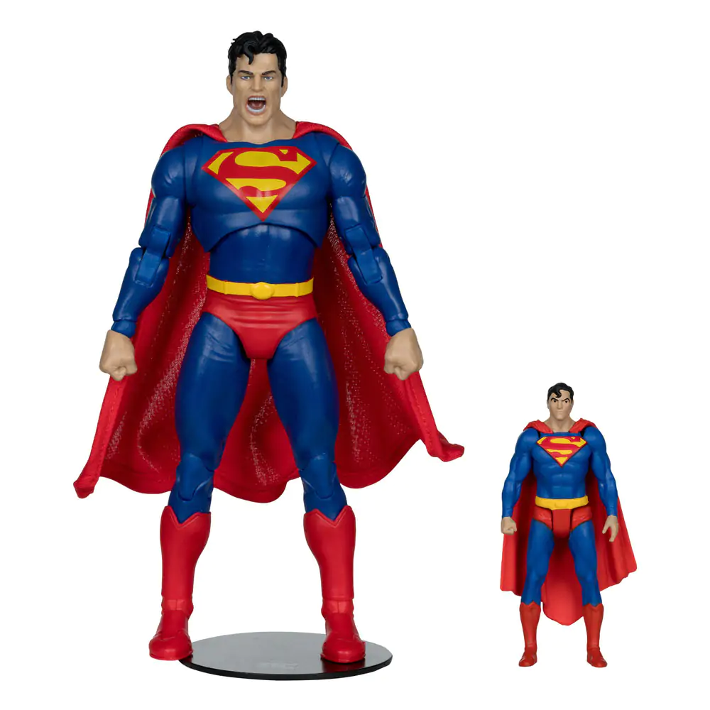 DC Justice League Monsterverse DC Multiverse akcijske figure, set 2 figur Superman Vs. Godzilla 30 cm fotografija izdelka
