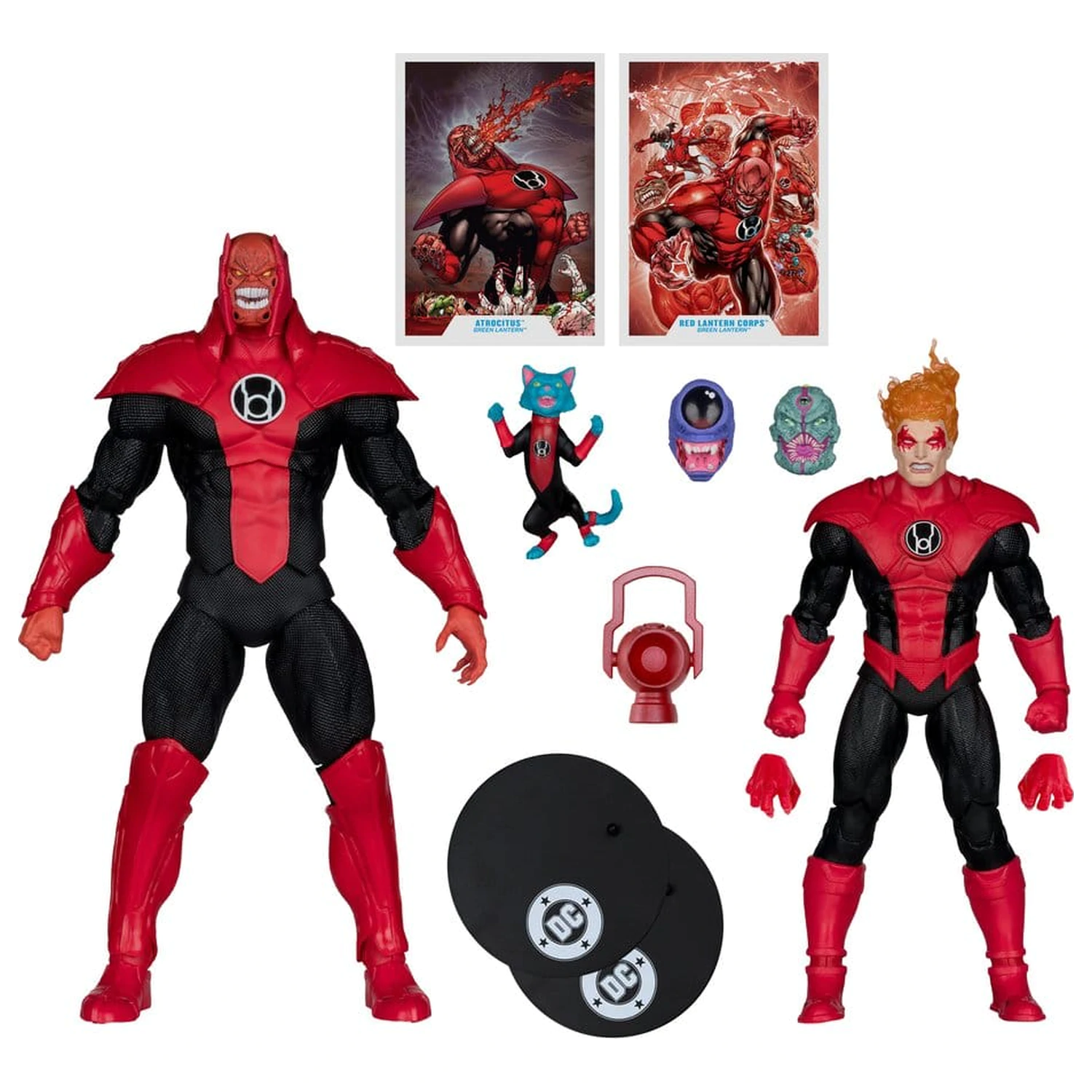 DC Multiverse akcijski figuri 2-paket Atrocitus in Red Lantern Corps (Green Lantern) 18 cm fotografija izdelka