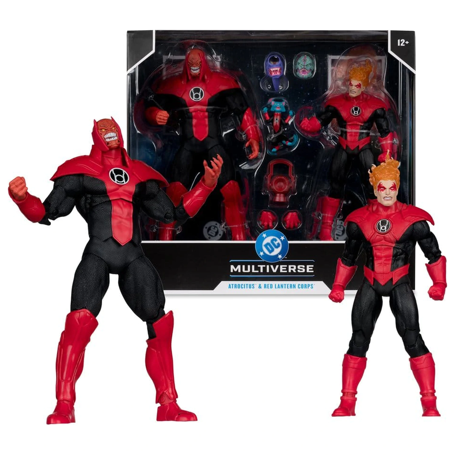 DC Multiverse akcijski figuri 2-paket Atrocitus in Red Lantern Corps (Green Lantern) 18 cm fotografija izdelka