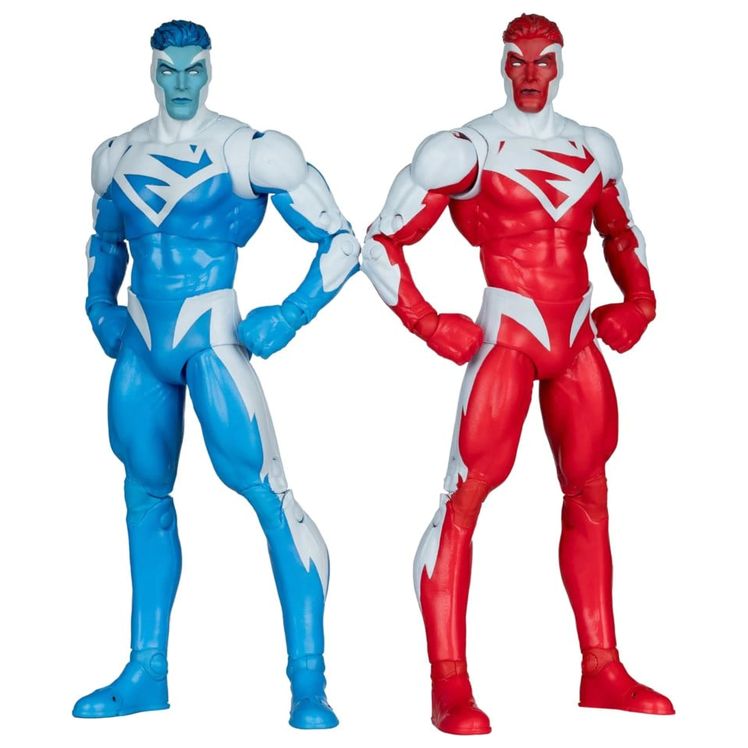 DC Multiverse Akcijske figure 2-pakiranje Superman Blue proti Superman Red (Gold Label) 18 cm fotografija izdelka
