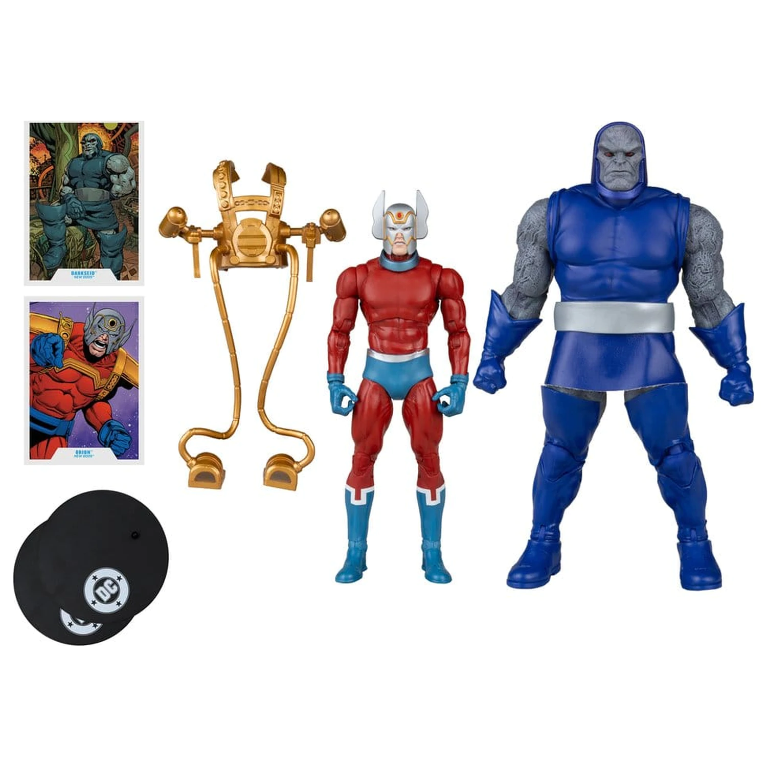 DC Multiverse akcijske figure komplet 2 kosov Darkseid proti Orion (New Gods) 18 cm fotografija izdelka