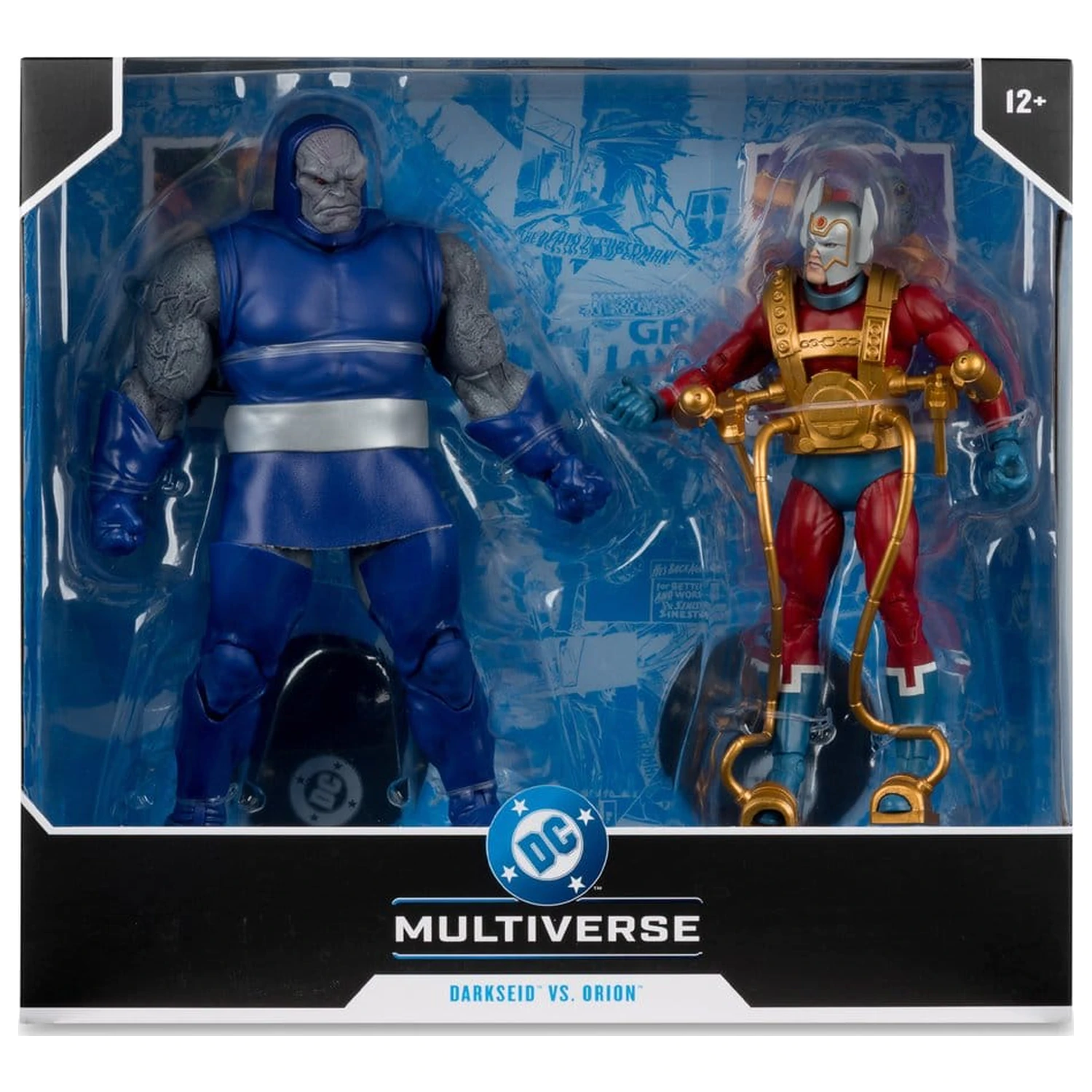 DC Multiverse akcijske figure komplet 2 kosov Darkseid proti Orion (New Gods) 18 cm fotografija izdelka