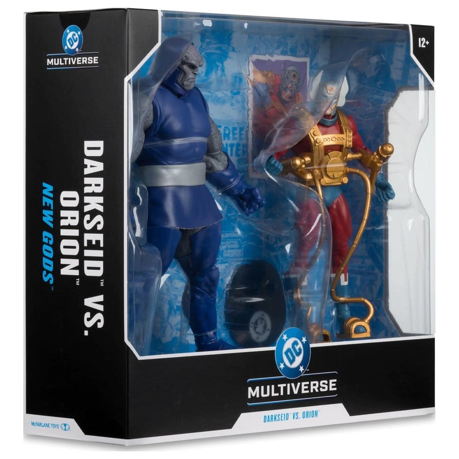 DC Multiverse akcijske figure komplet 2 kosov Darkseid proti Orion (New Gods) 18 cm fotografija izdelka