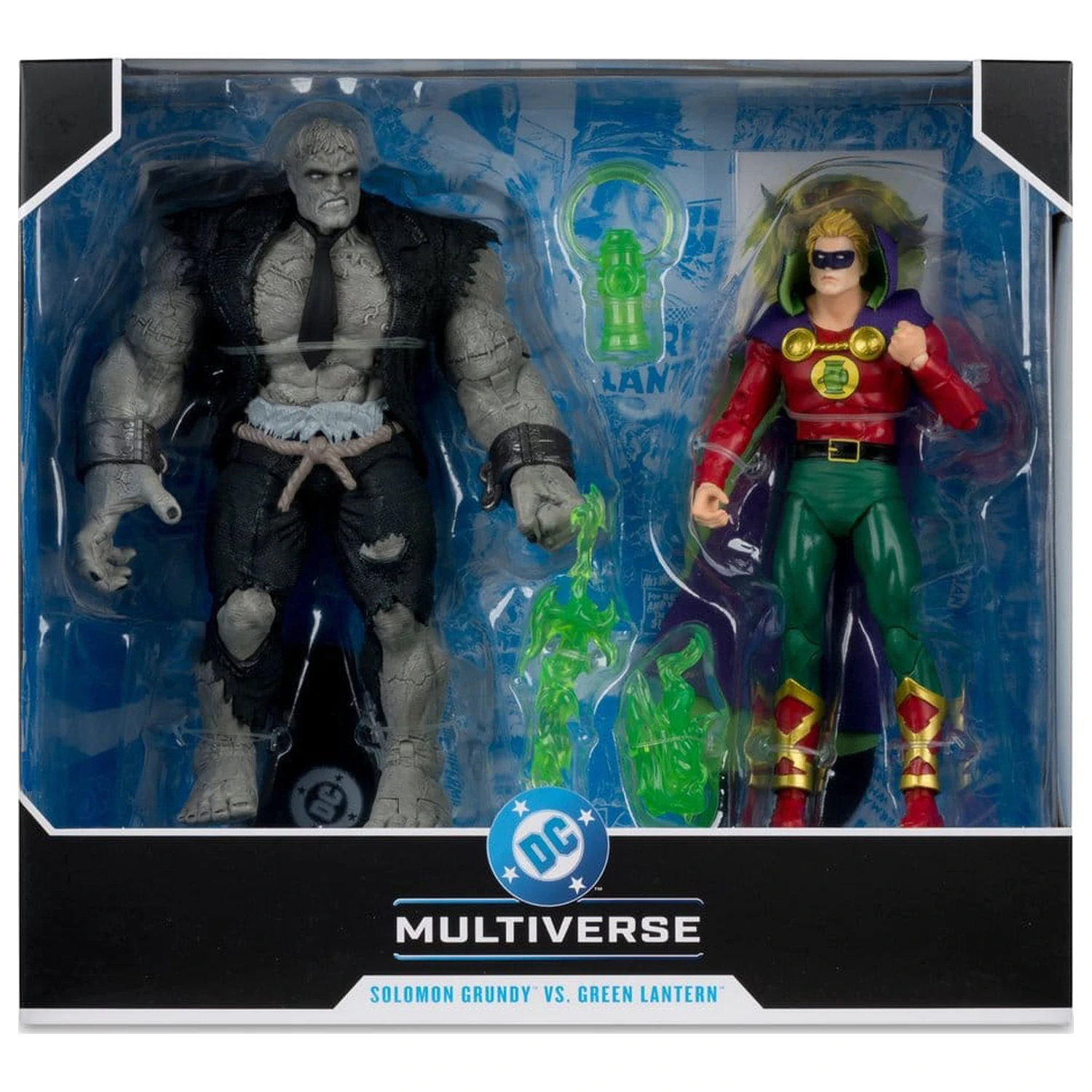 DC Multiverse Akcijske figure 2-pak Solomon Grundy vs Green Lantern fotografija izdelka