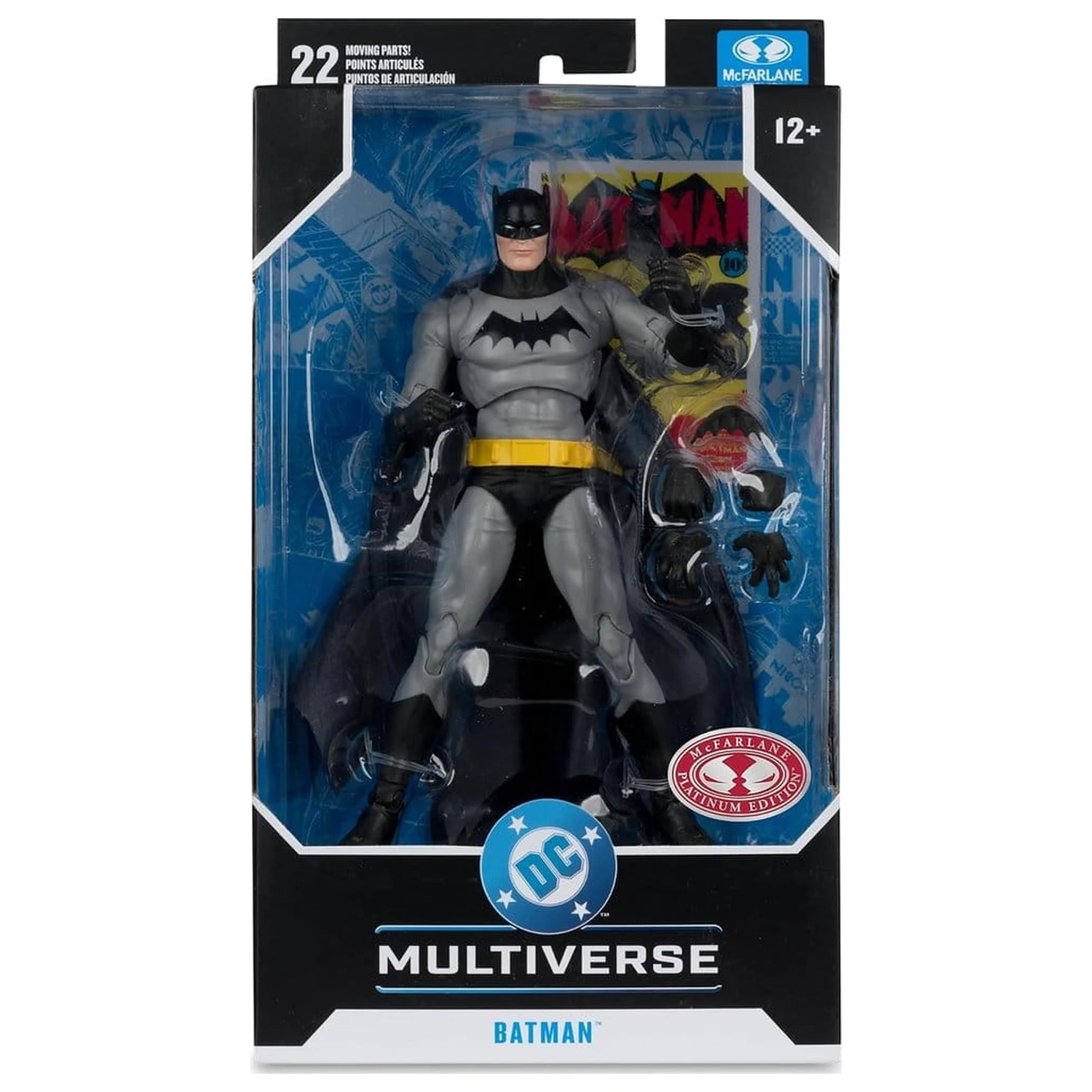 DC Multiverse akcijska figura Batman (Batman #1) 18 cm (Platinum Edition) fotografija izdelka