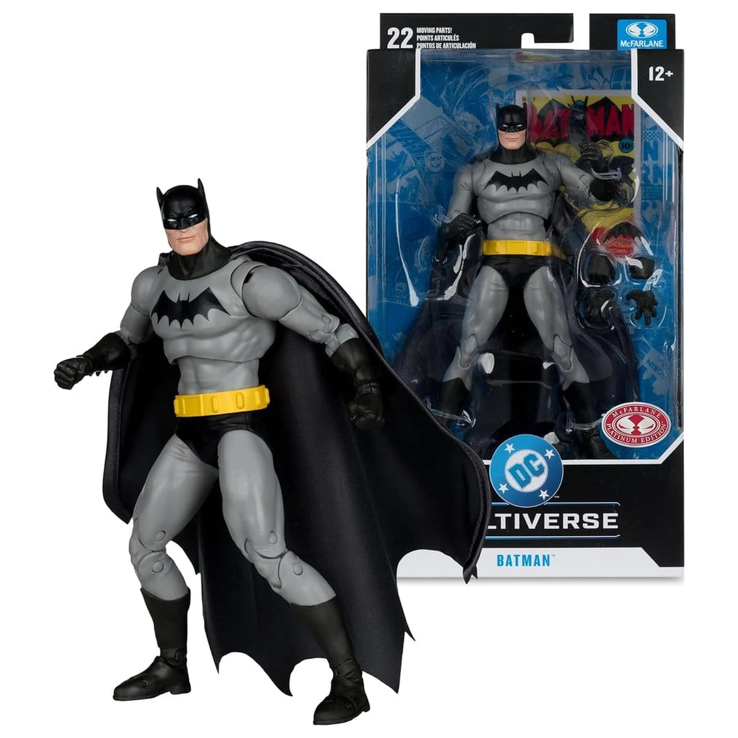 DC Multiverse akcijska figura Batman (Batman #1) 18 cm (Platinum Edition) fotografija izdelka