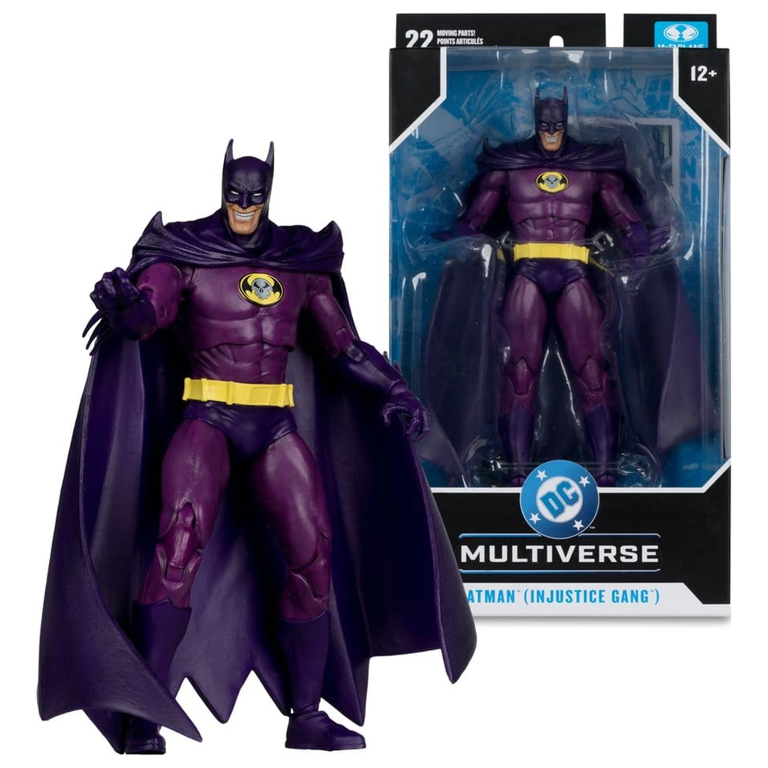DC Multiverse akcijska figura Batman (Injustice Gang) (JLA: Rock of Ages) (Red Platinum Edtion) 18 cm fotografija izdelka