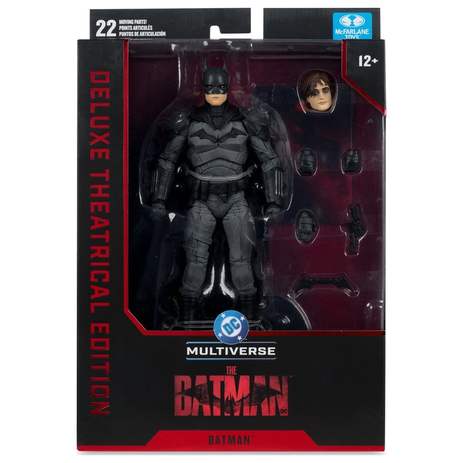 DC Multiverse akcijska figura Batman (The Batman) Deluxe Theatrical Edition 18 cm fotografija izdelka