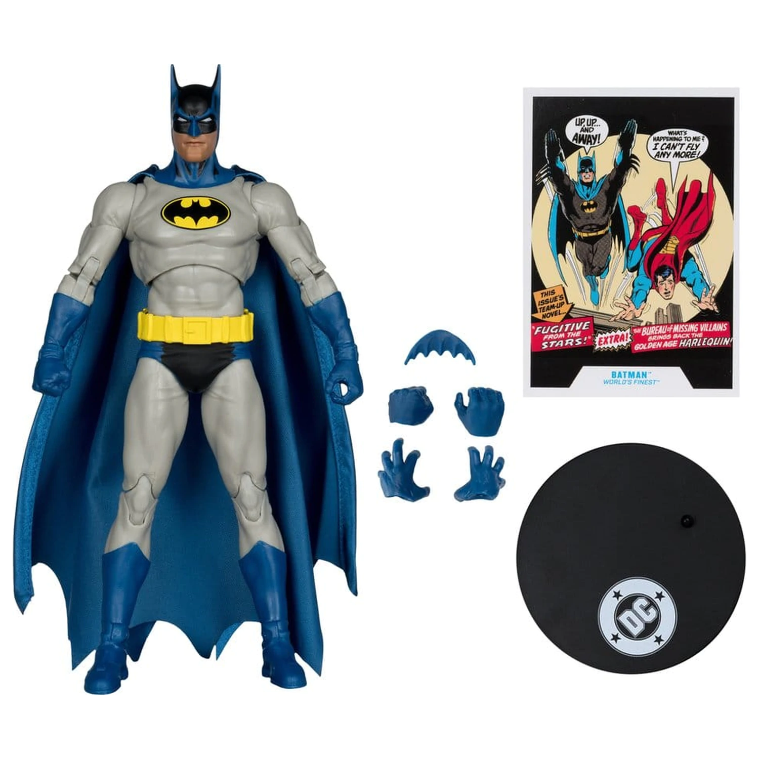 DC Multiverse akcijska figura Batman (World's Finest) 19 cm fotografija izdelka