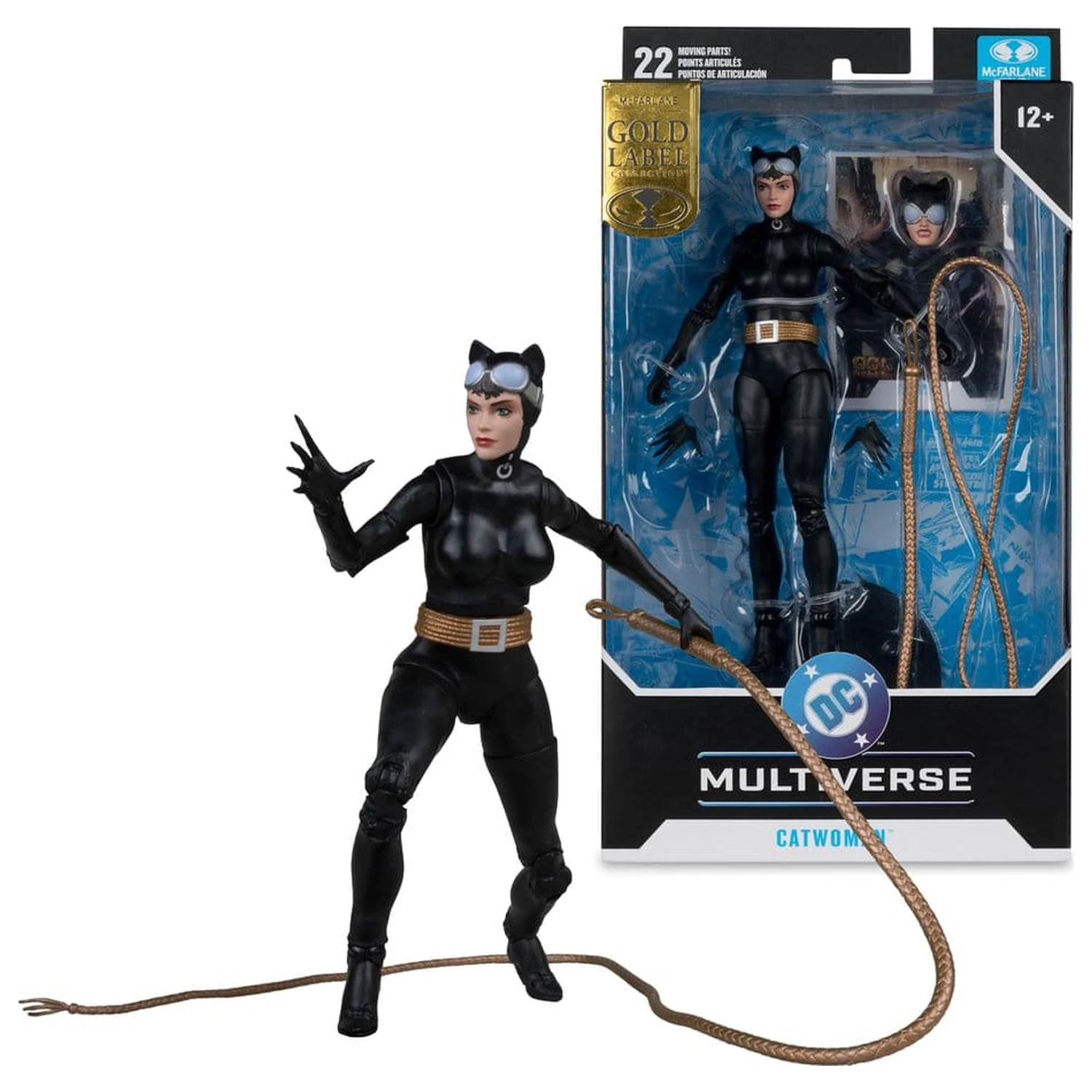 DC Multiverse Akcijska figura Catwoman (Batman: Hush) (Gold Label) 17 cm fotografija izdelka