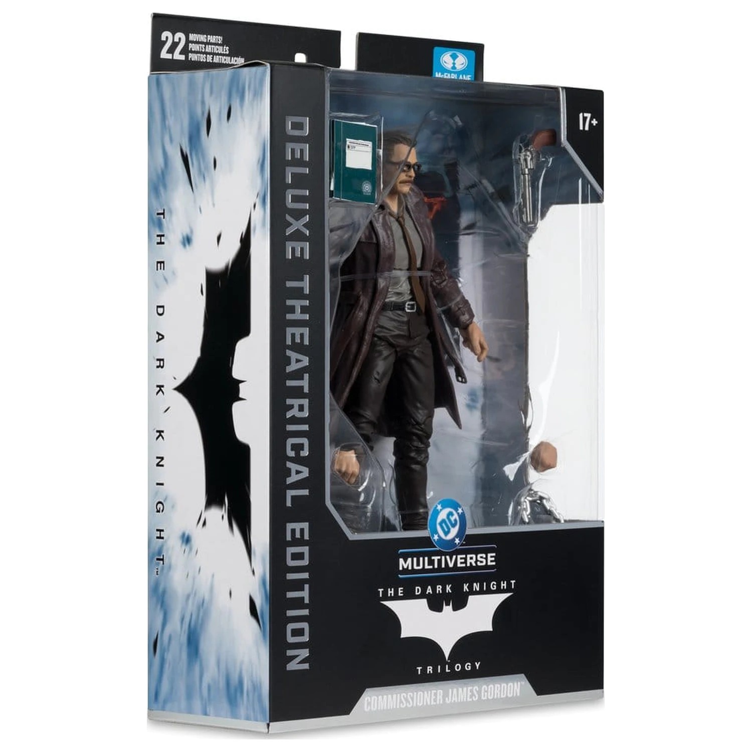 DC Multiverse akcijska figura Commissioner James Gordon (The Dark Knight Trilogy) Deluxe Theatrical Edition 18 cm fotografija izdelka