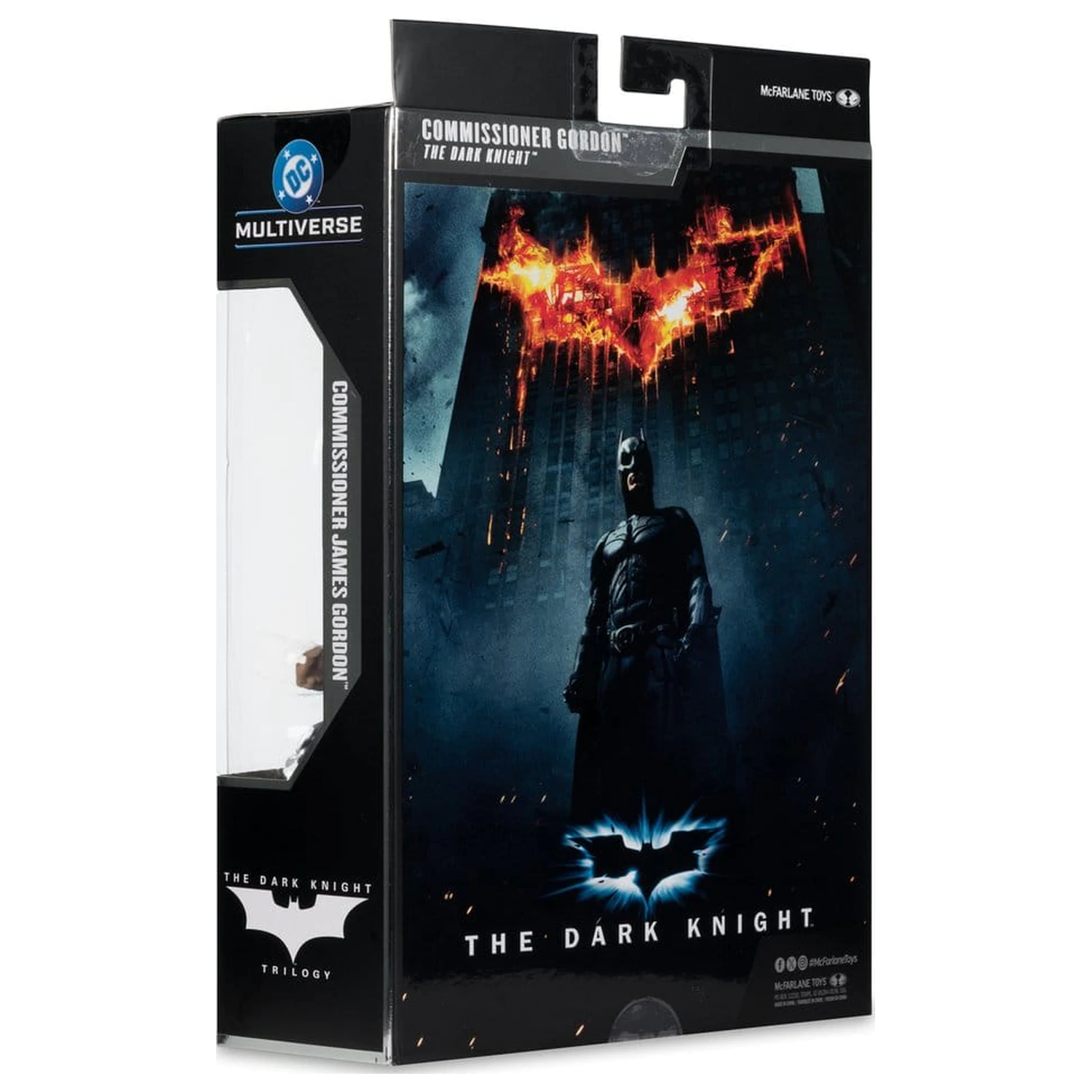 DC Multiverse akcijska figura Commissioner James Gordon (The Dark Knight Trilogy) Deluxe Theatrical Edition 18 cm fotografija izdelka