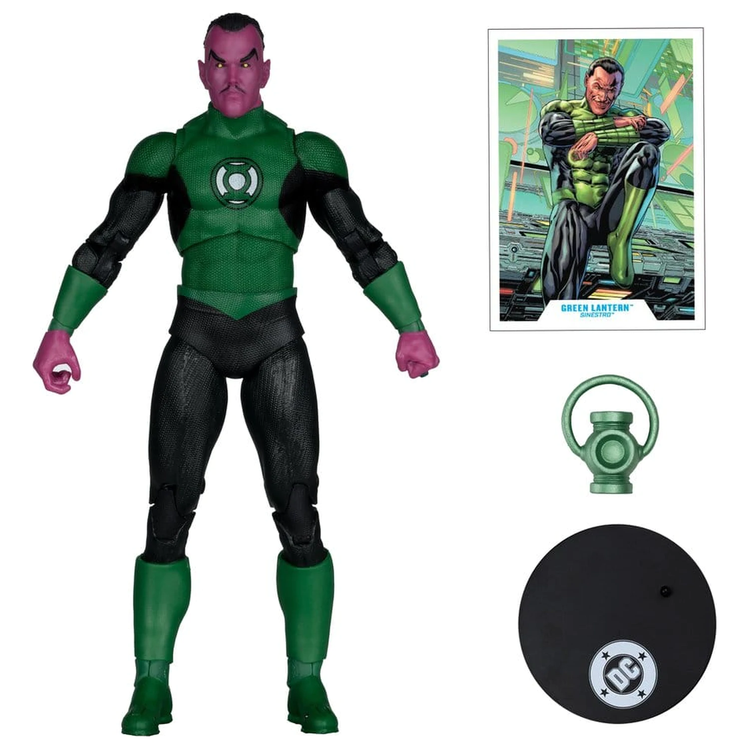 DC Multiverse akcijska figura Green Lantern Sinestro (Green Lantern Corps 1) 18 cm fotografija izdelka