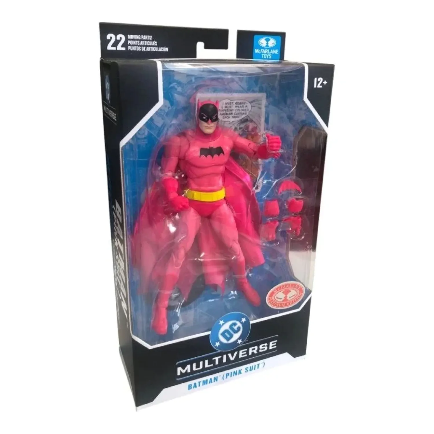 DC Multiverse akcijska figura Pink Batman (CHASE) 18 cm fotografija izdelka