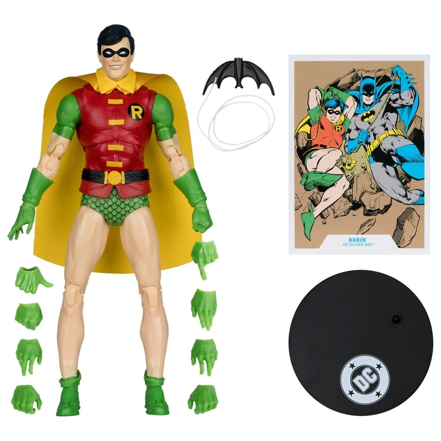 DC Multiverse akcijska figura Robin (Silver Age) (Gold Label) 17 cm fotografija izdelka