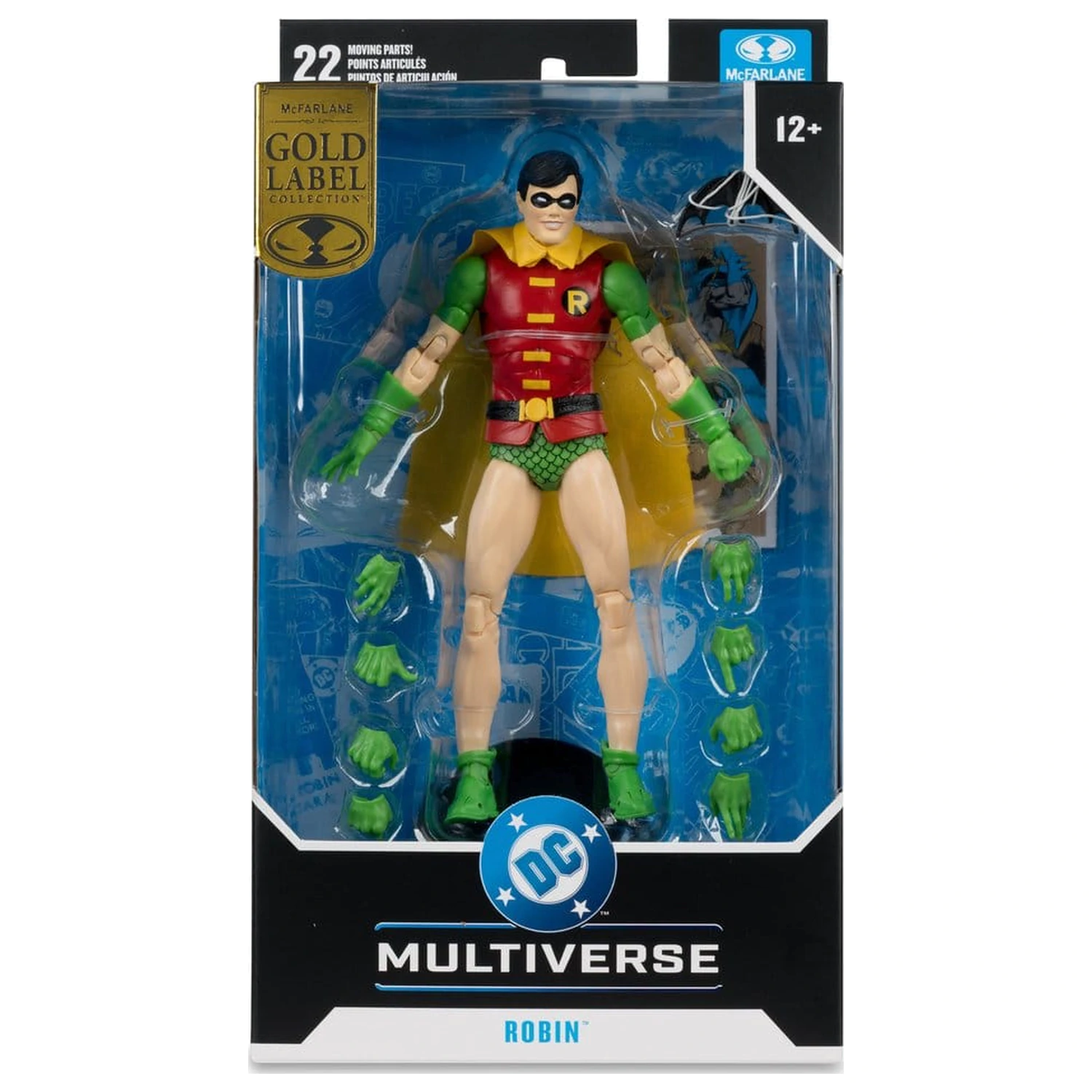 DC Multiverse akcijska figura Robin (Silver Age) (Gold Label) 17 cm fotografija izdelka