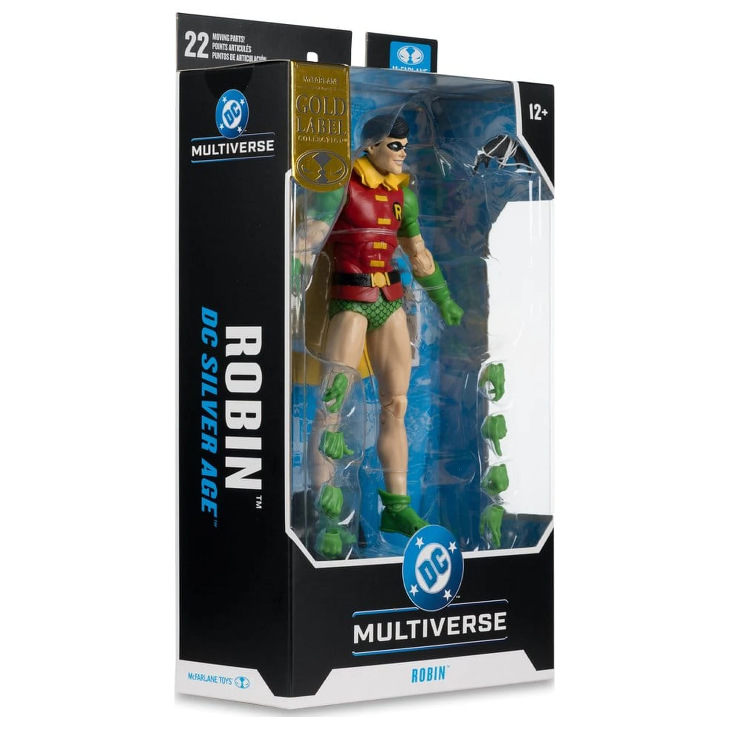 DC Multiverse akcijska figura Robin (Silver Age) (Gold Label) 17 cm fotografija izdelka