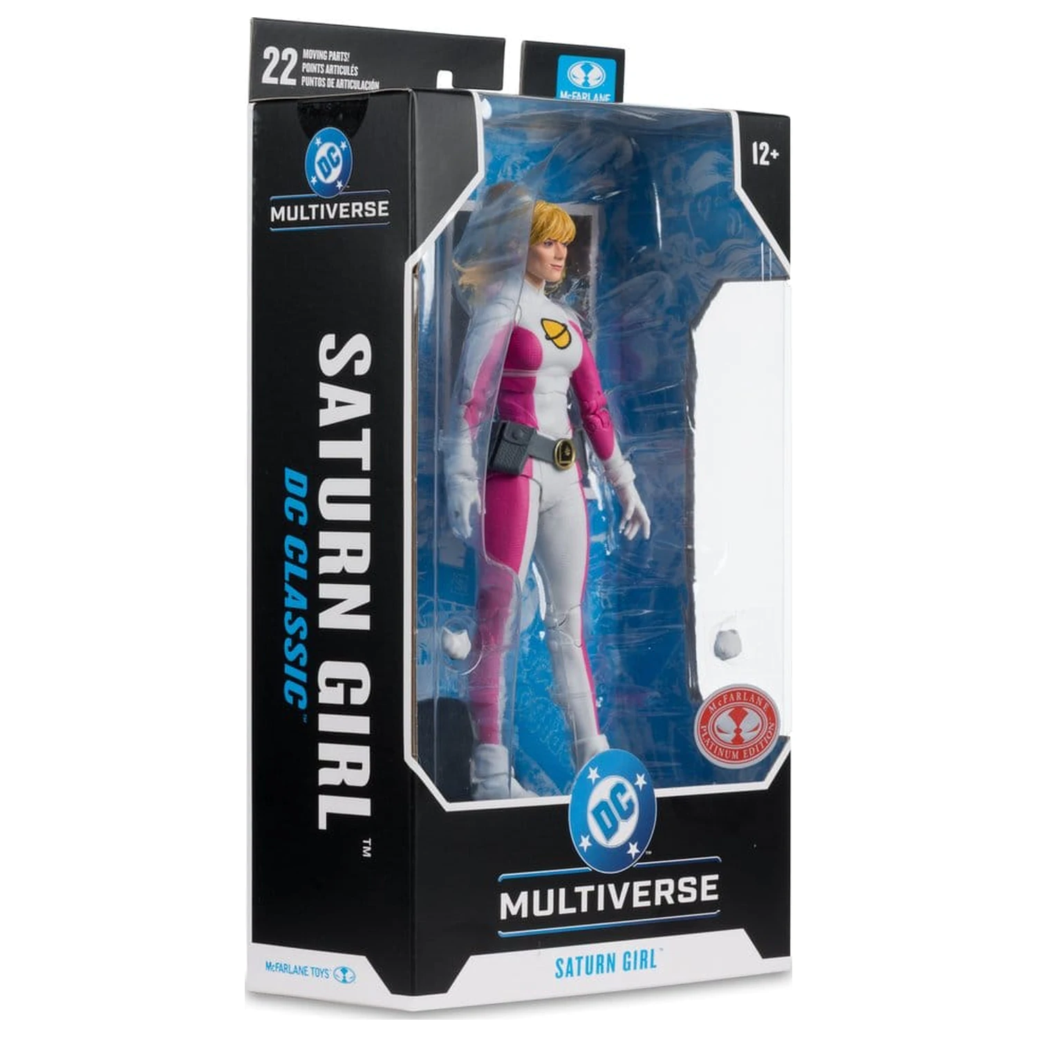 DC Multiverse Akcijska figura Saturn Girl (DC Classic) (Red Platinum Edition) 18 cm fotografija izdelka