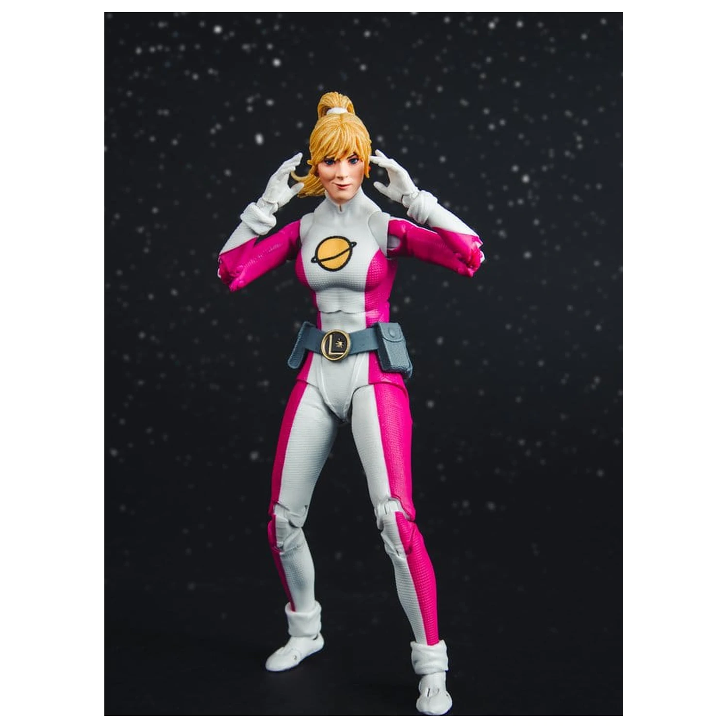 DC Multiverse Akcijska figura Saturn Girl (DC Classic) (Red Platinum Edition) 18 cm fotografija izdelka