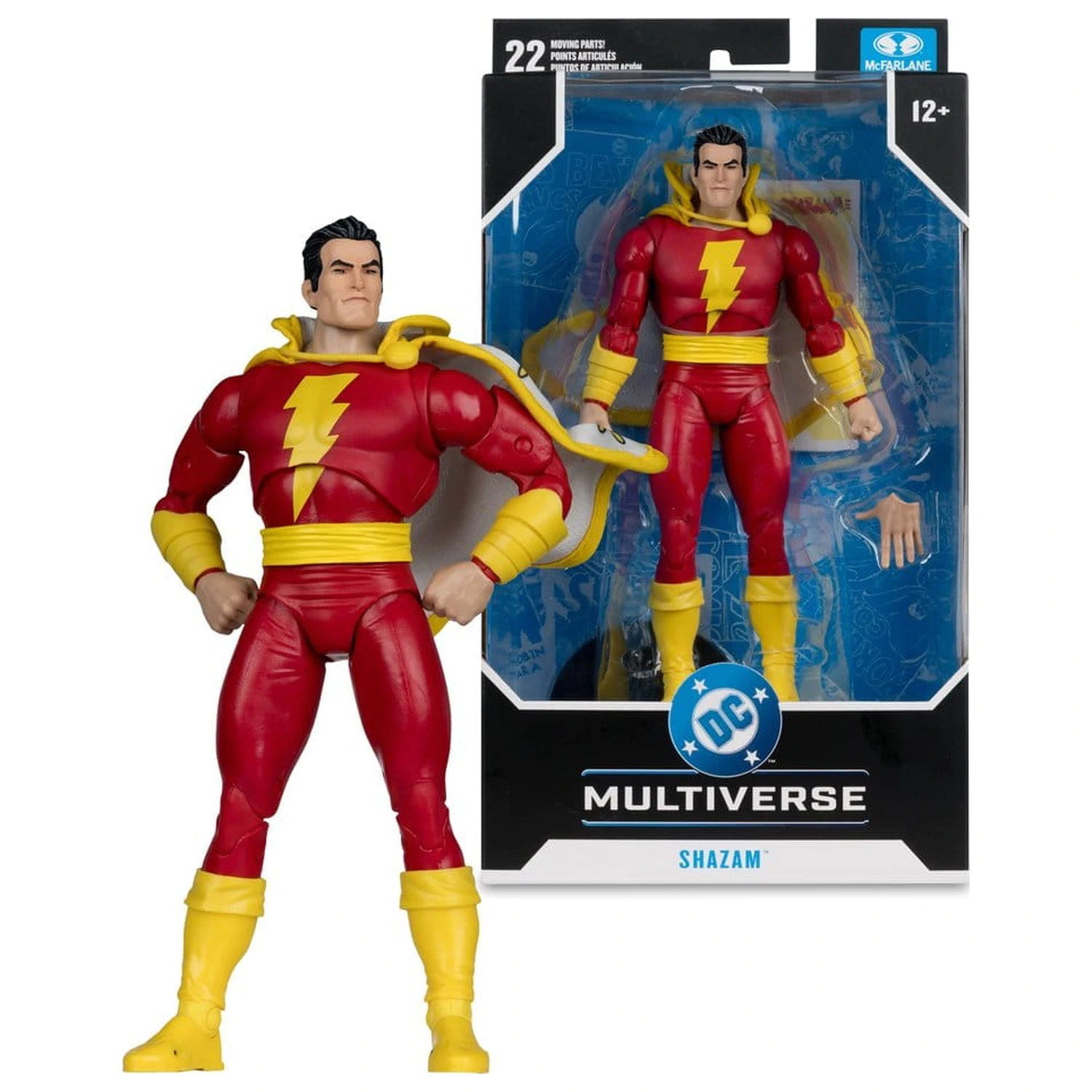 DC Multiverse akcijska figura Shazem (Power of Shazam) 19 cm fotografija izdelka
