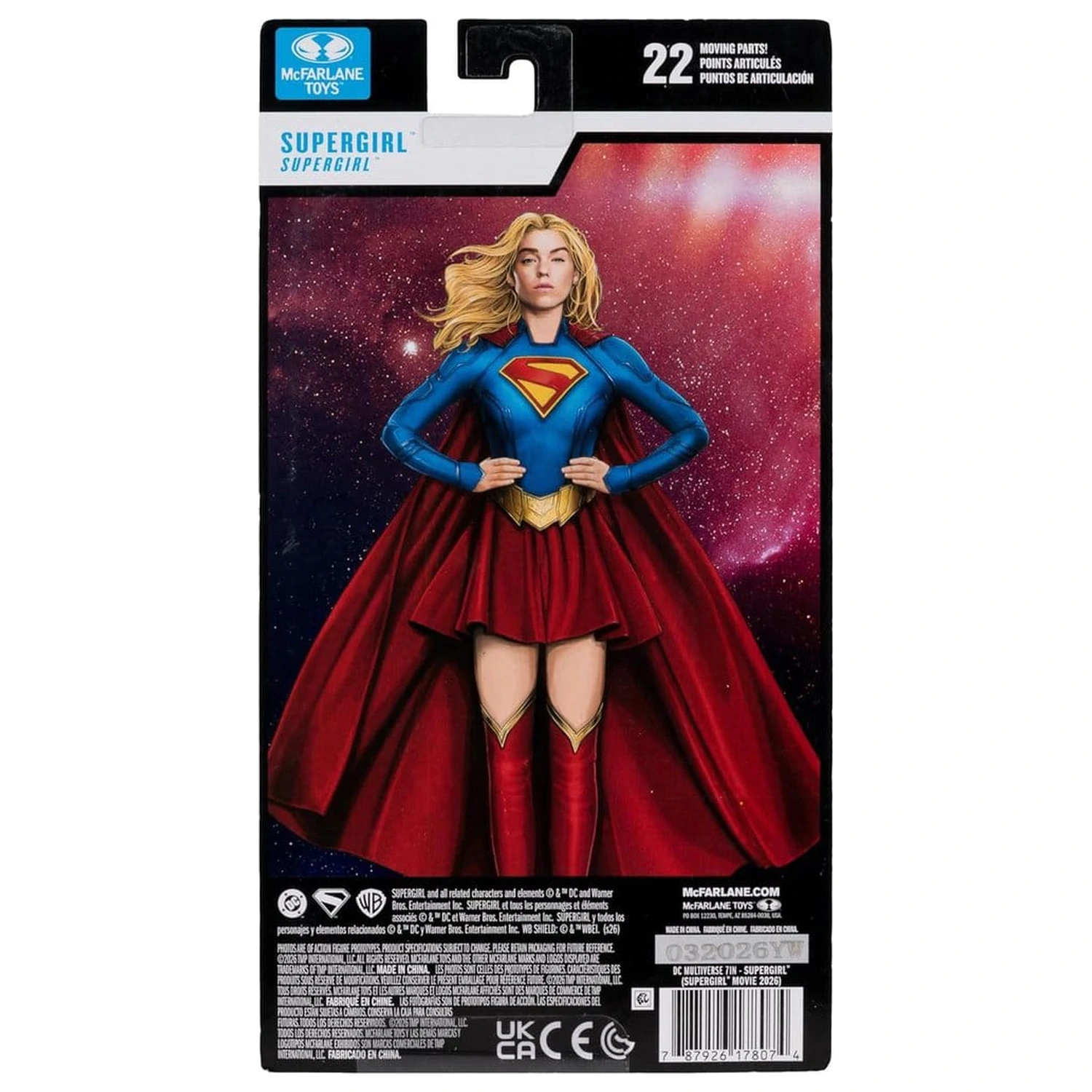 DC Multiverse akcijska figura Supergirl (Hero Costume) (Supergirl Movie 2026) 18 cm fotografija izdelka