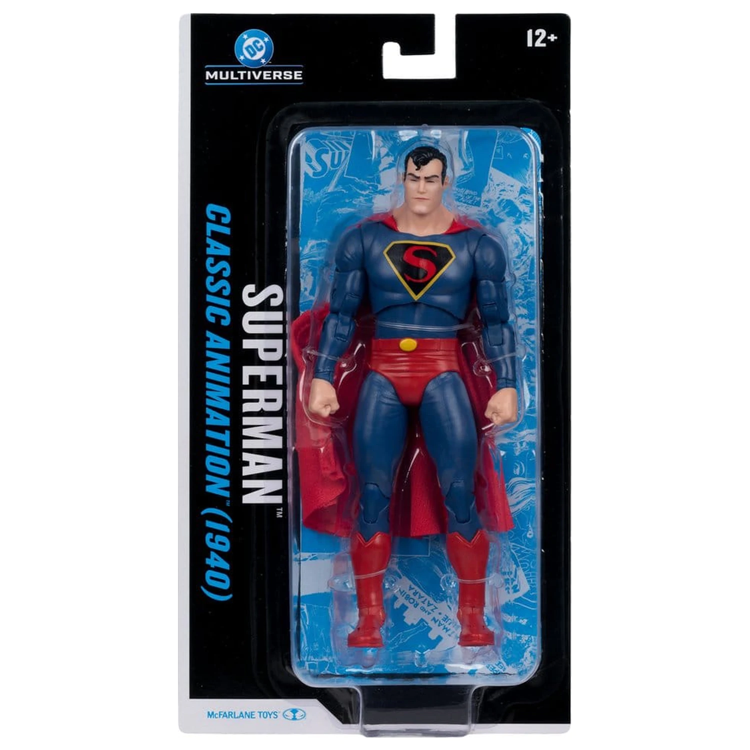 DC Multiverse akcijska figura Superman (Classic Animation 1940) 19 cm fotografija izdelka