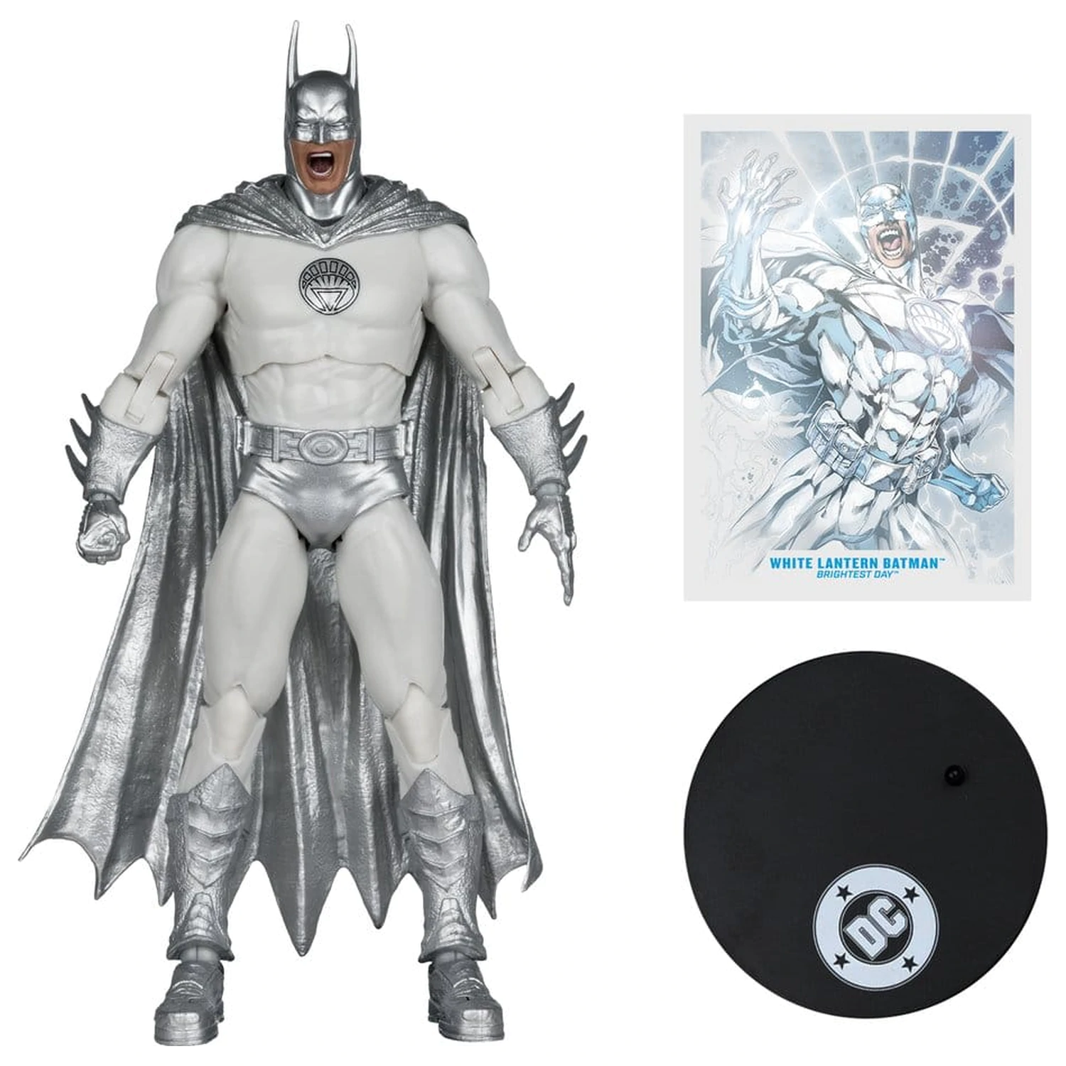 DC Multiverse Akcijska figura White Lantern Batman (Brightest Day) (Red Platinum Edition) 18 cm fotografija izdelka