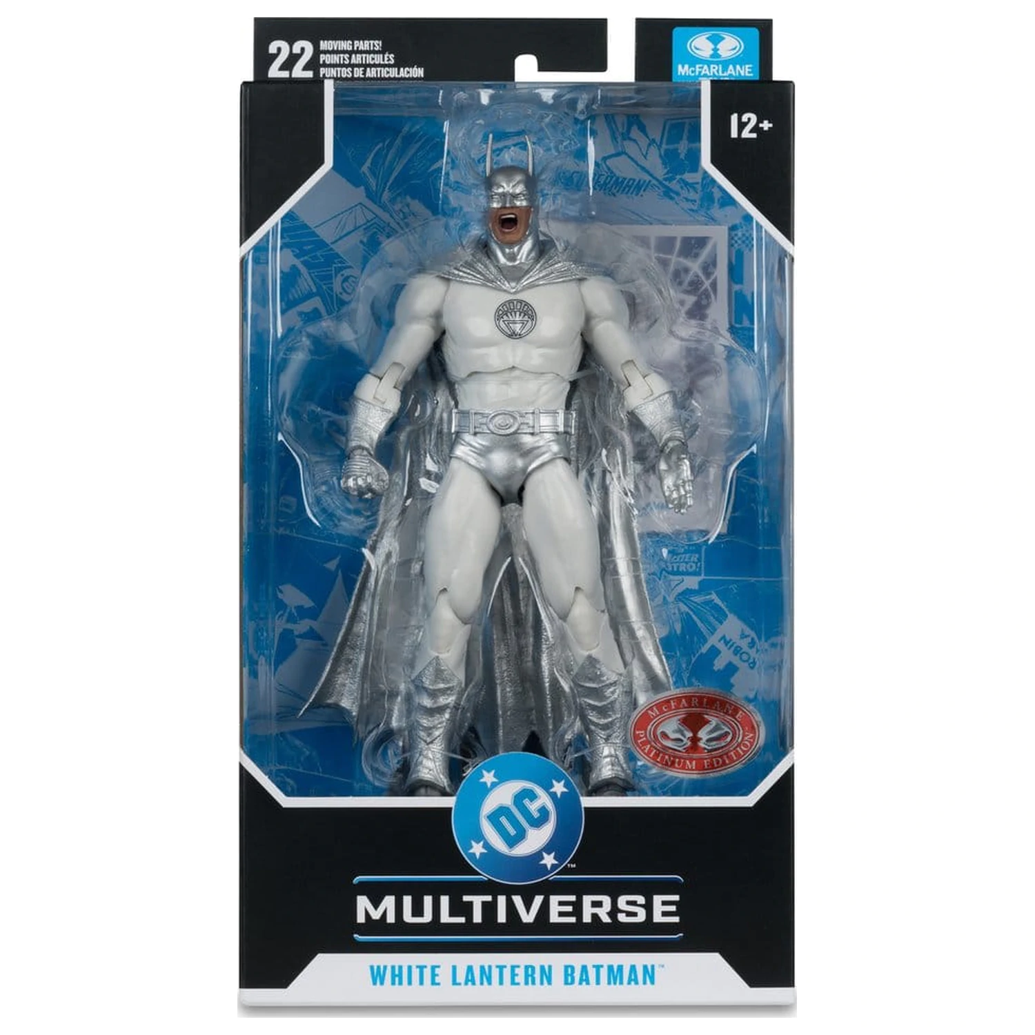 DC Multiverse Akcijska figura White Lantern Batman (Brightest Day) (Red Platinum Edition) 18 cm fotografija izdelka