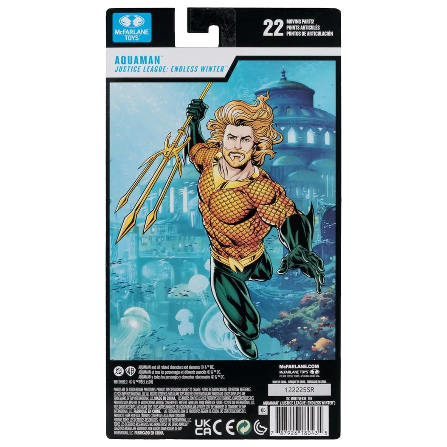 DC Multiverse akcijska figura Aquaman (Endless Winter) (Blister Card) 18 cm fotografija izdelka