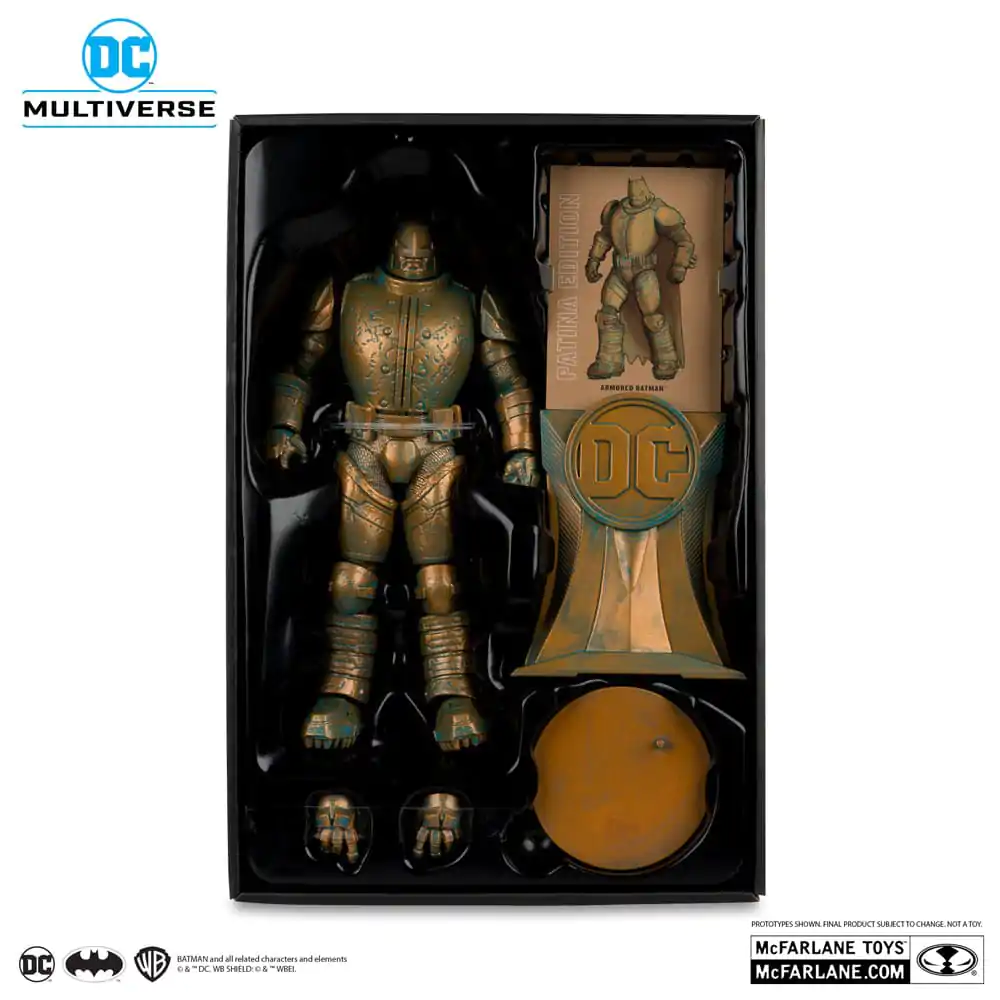 DC Multiverse Akcijska Figura Oklepni Batman (Batman: The Dark Knight Returns) Patina Edition (Gold Label) 18 cm fotografija izdelka