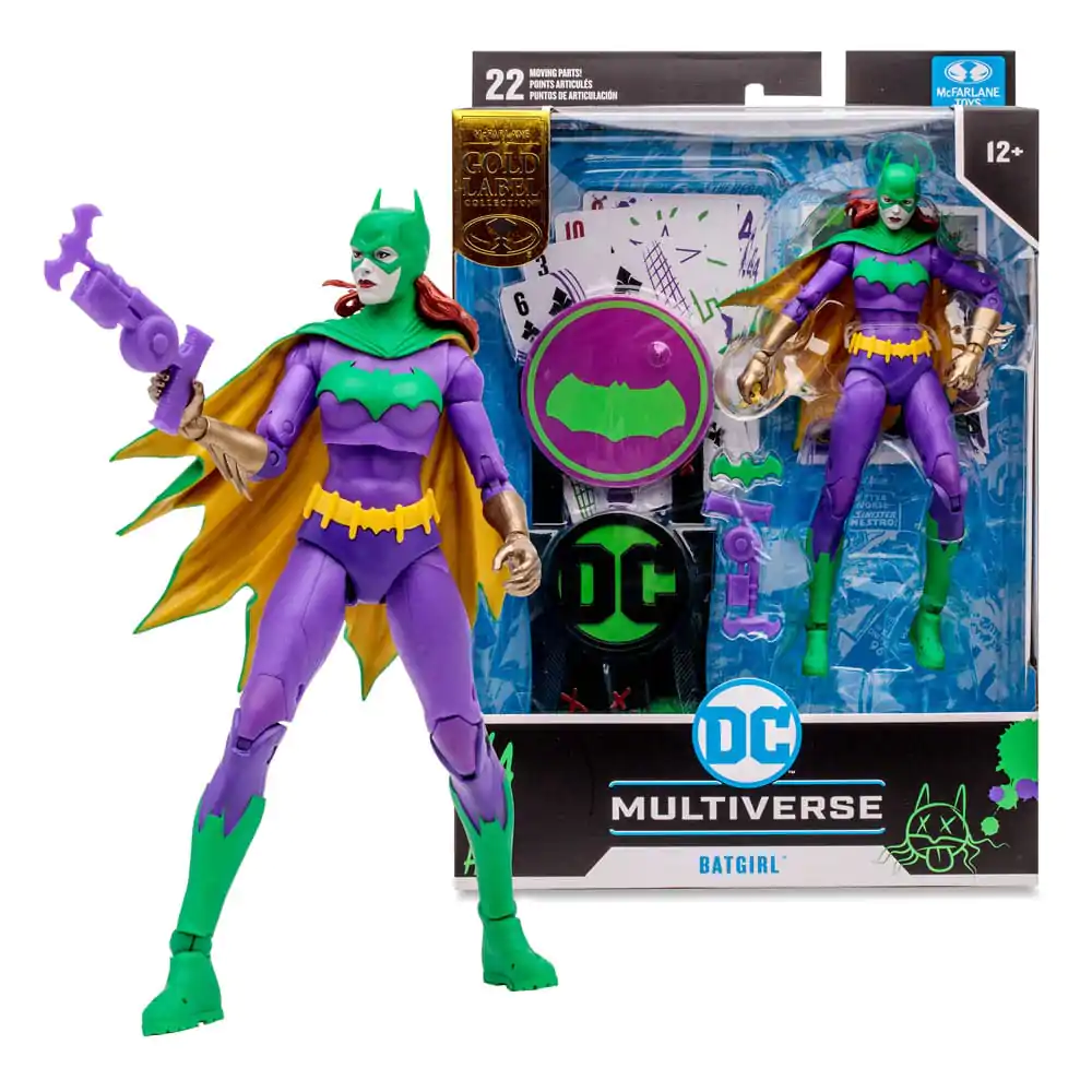 DC Multiverse akcijska figura Batgirl Jokerized (Three Jokers) (Gold Label) 18 cm fotografija izdelka